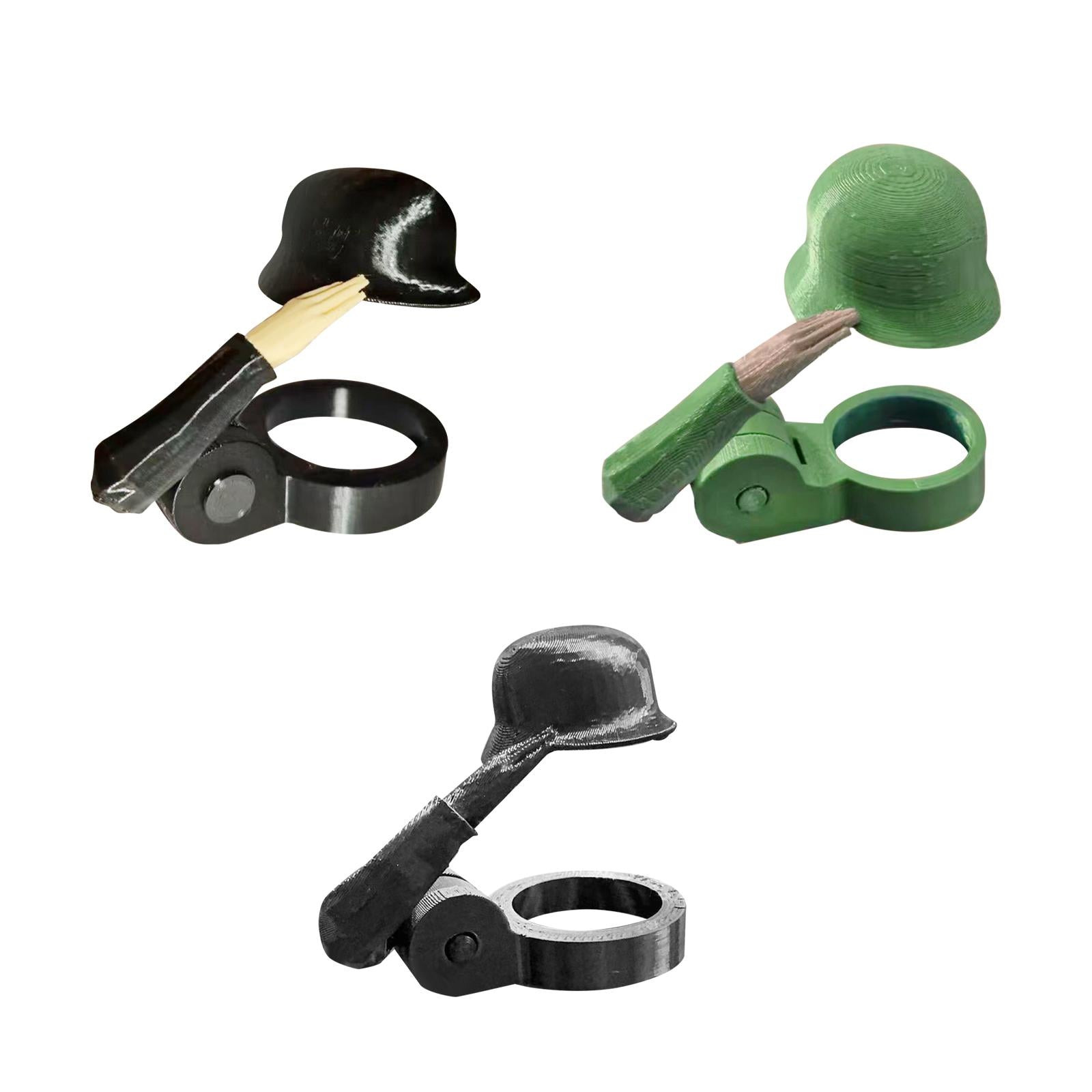 Beer Bottle Helmet Beverage Cap for Standard Beer Bottles (330-500ml) Hiking black color
