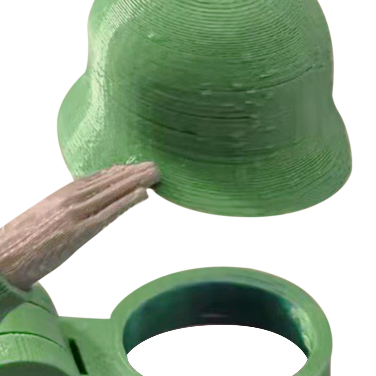 Beer Bottle Helmet Beverage Cap for Standard Beer Bottles (330-500ml) Hiking green