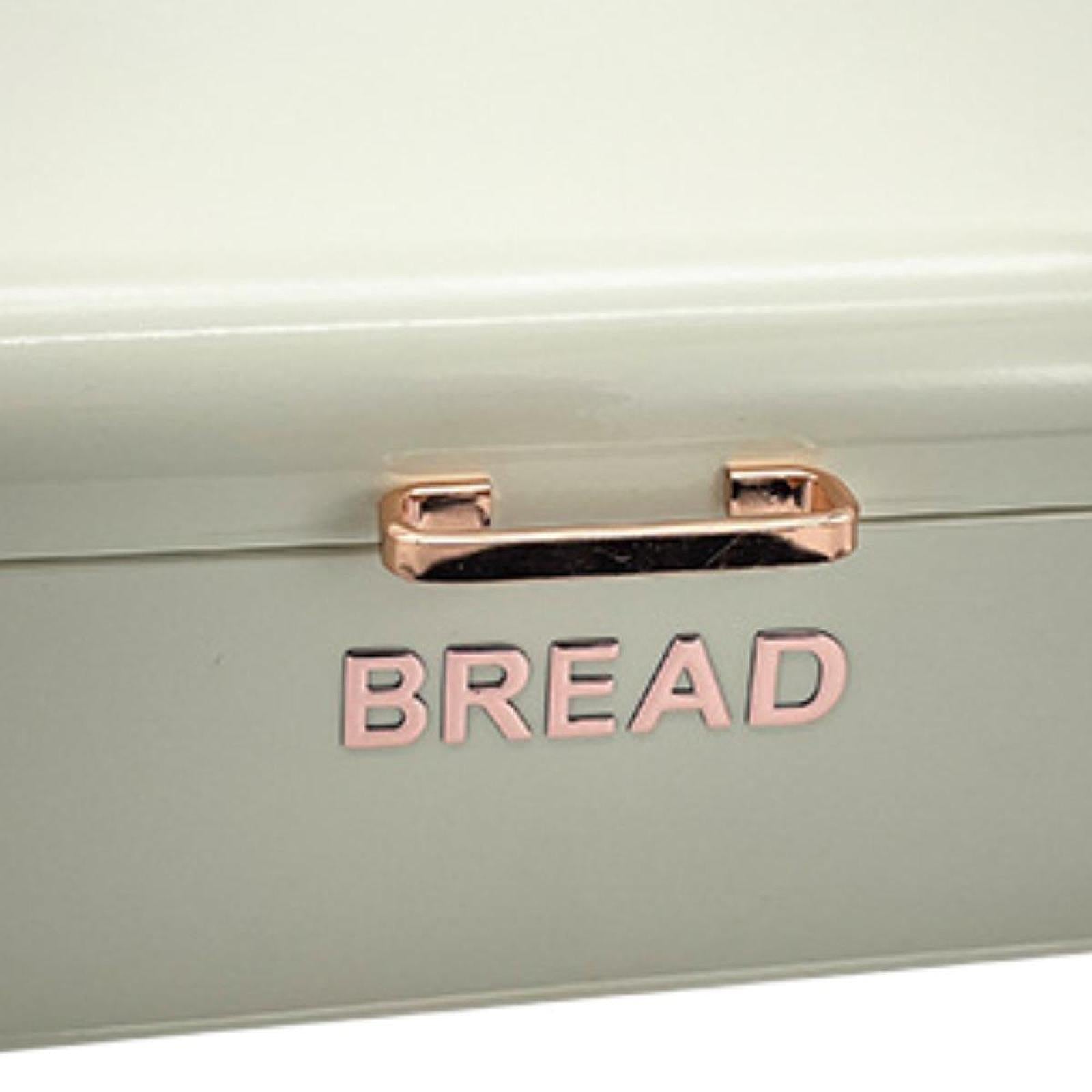 Bread Box for Kitchen Counter Organizer Breadbox for Pantry Biscuit Counters White