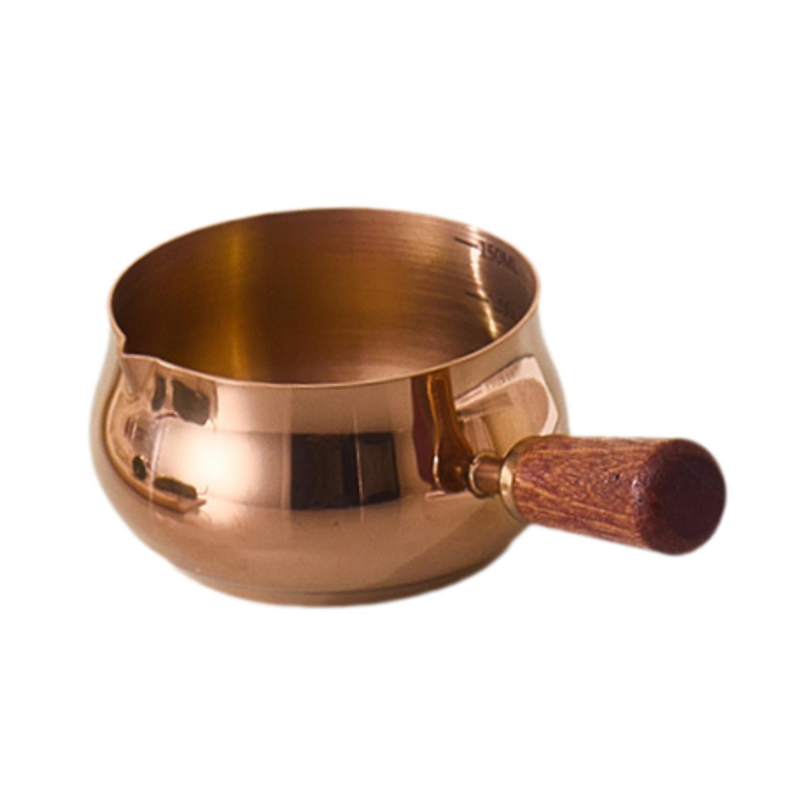 Stainless Steel Sauce Cup Reusable Measuring Cup Kitchen Gadget Dipping Bowl L Rose Gold