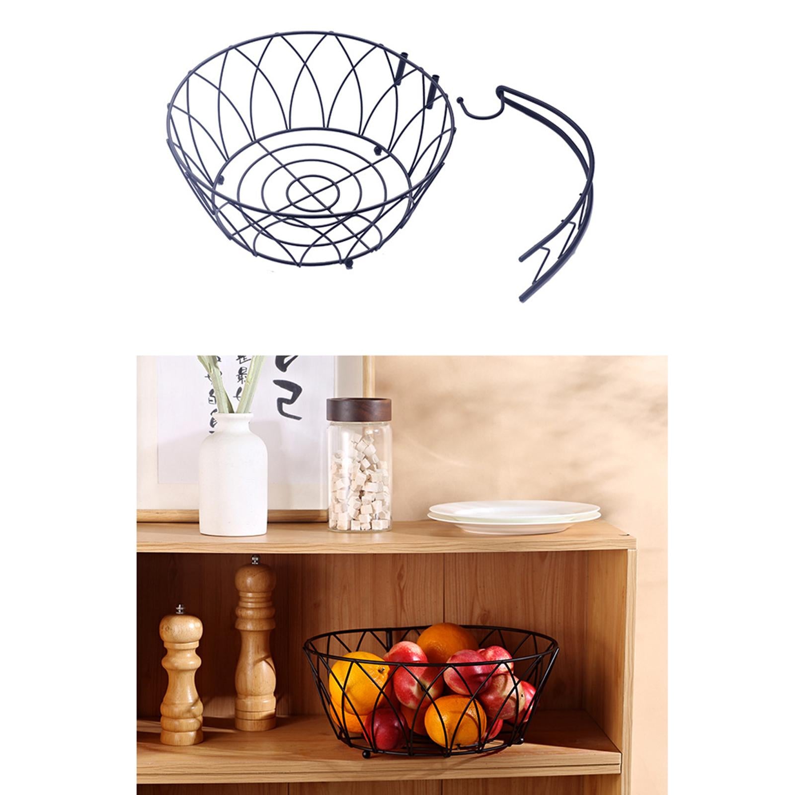 Fruit Basket Decoration Storage Bread Basket for Living Room Produce Kitchen