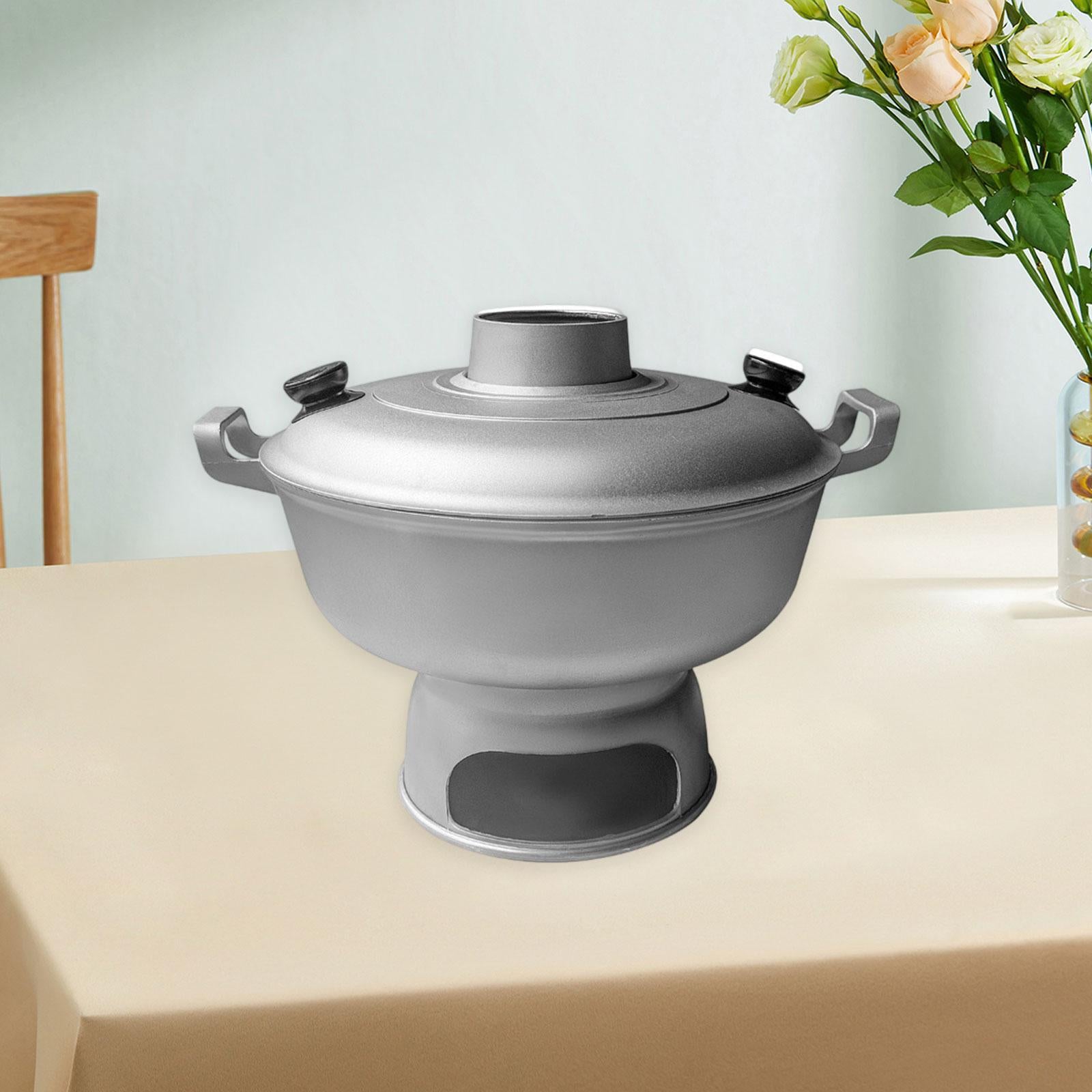 Chinese Traditional Beijing Charcoal Hot Pot Multifunction Cooking Shabu Pot