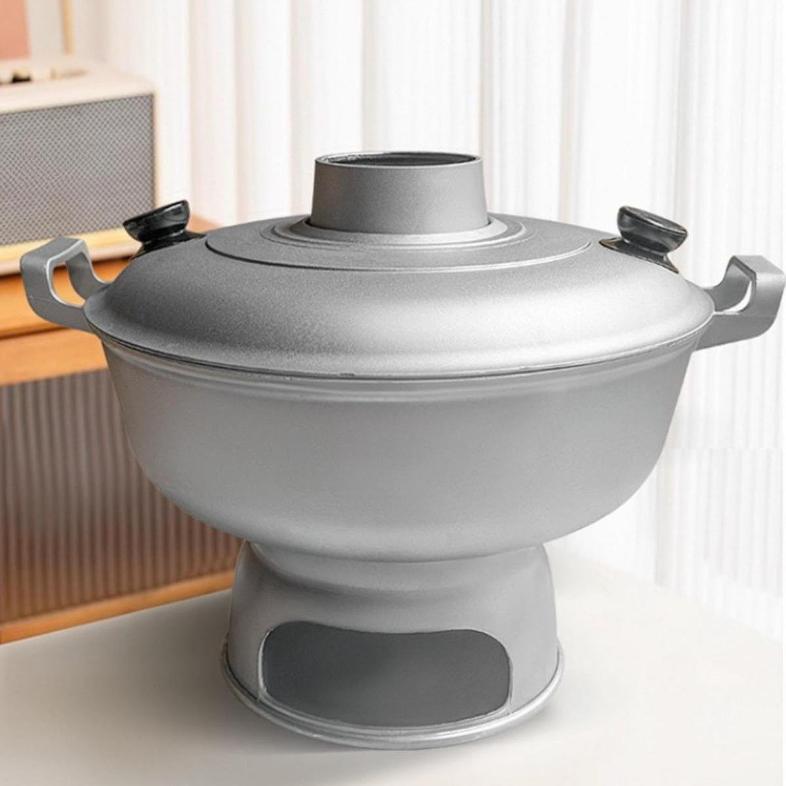 Chinese Traditional Beijing Charcoal Hot Pot Multifunction Cooking Shabu Pot