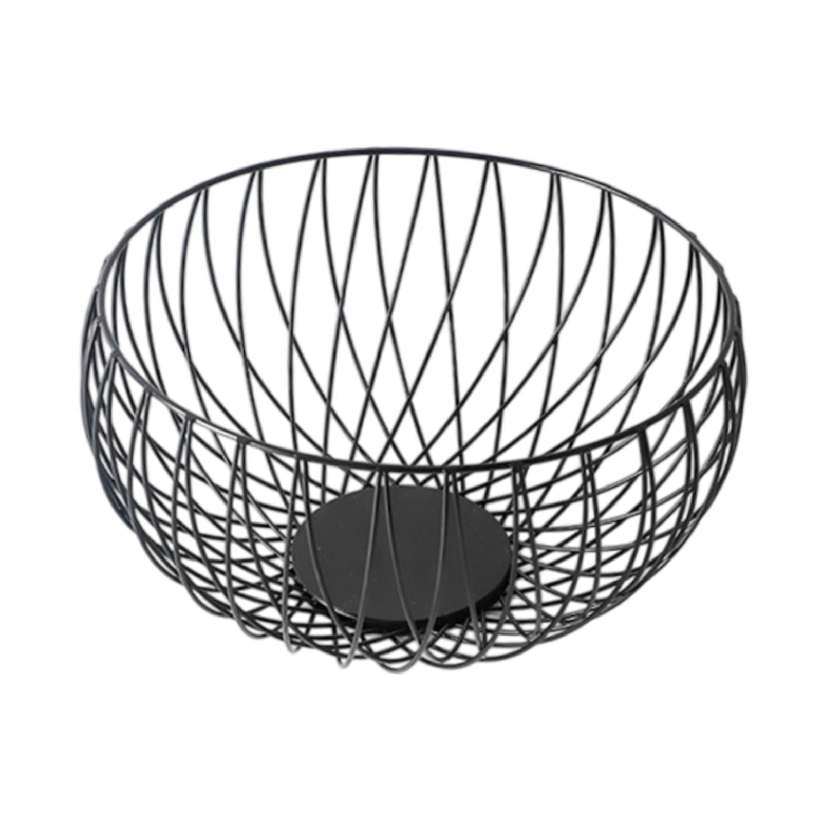 Fruit Bowl Basket Kitchen Counter Multipurpose Space Saver Coffee Pod Holder