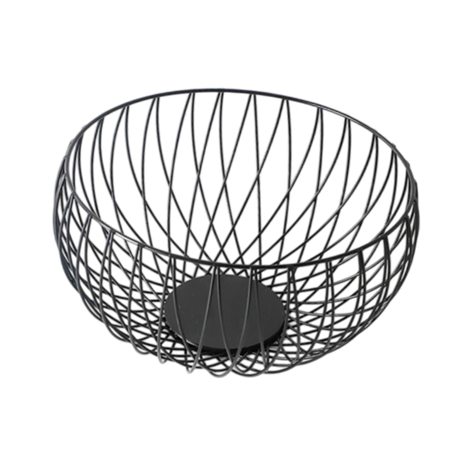 Fruit Bowl Basket Kitchen Counter Multipurpose Space Saver Coffee Pod Holder