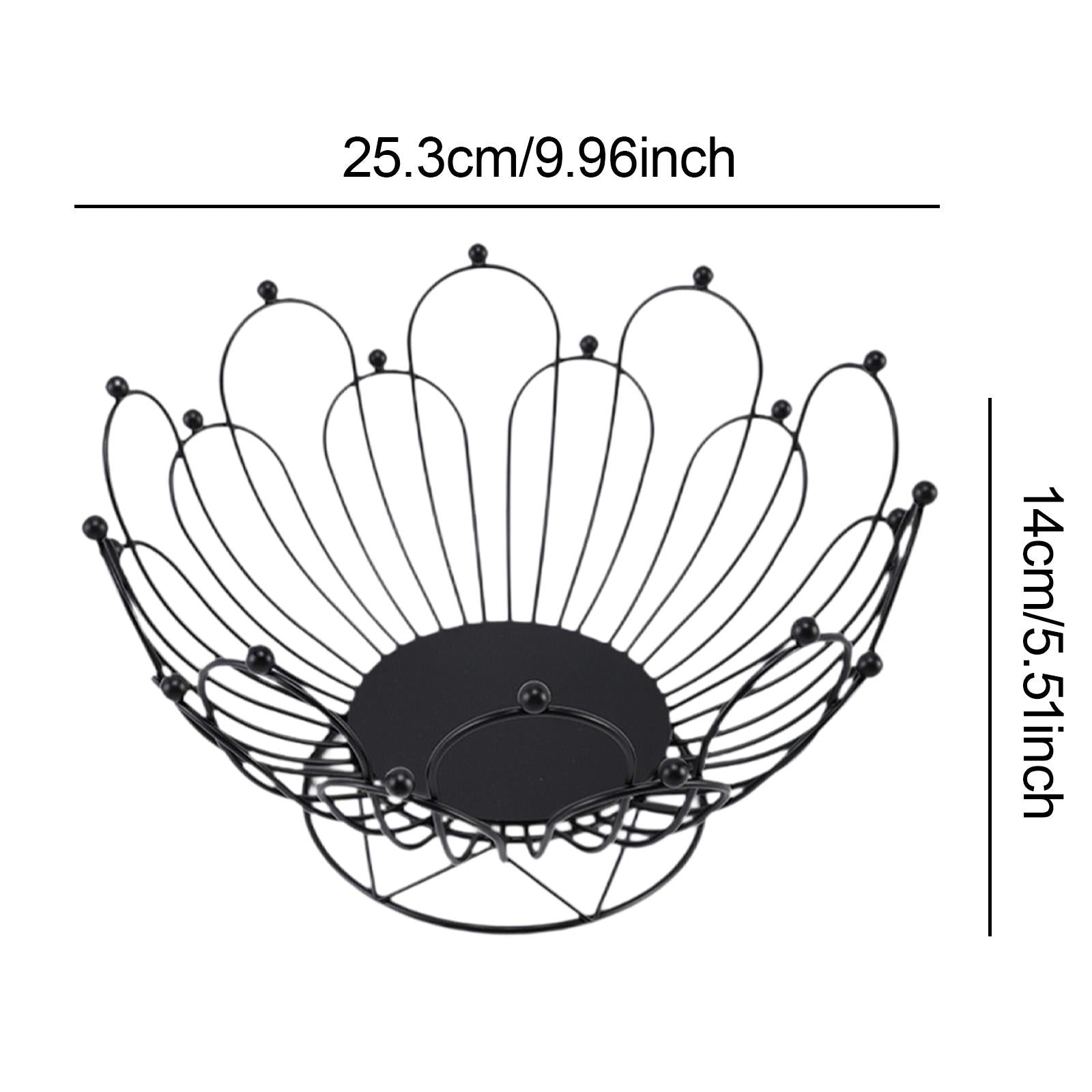 Fruit Bowl Coffee Pod Holder Fruit Display Bowl for Bathroom Picnic Sundries