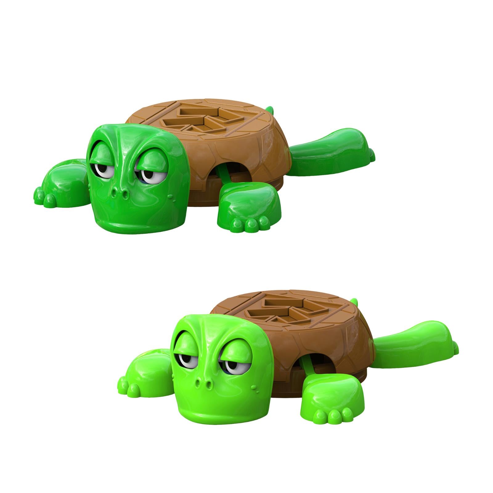 3D Print Turtle Coaster Home Decor Novelty Interactive Toy Coffee Cup Holder dark green