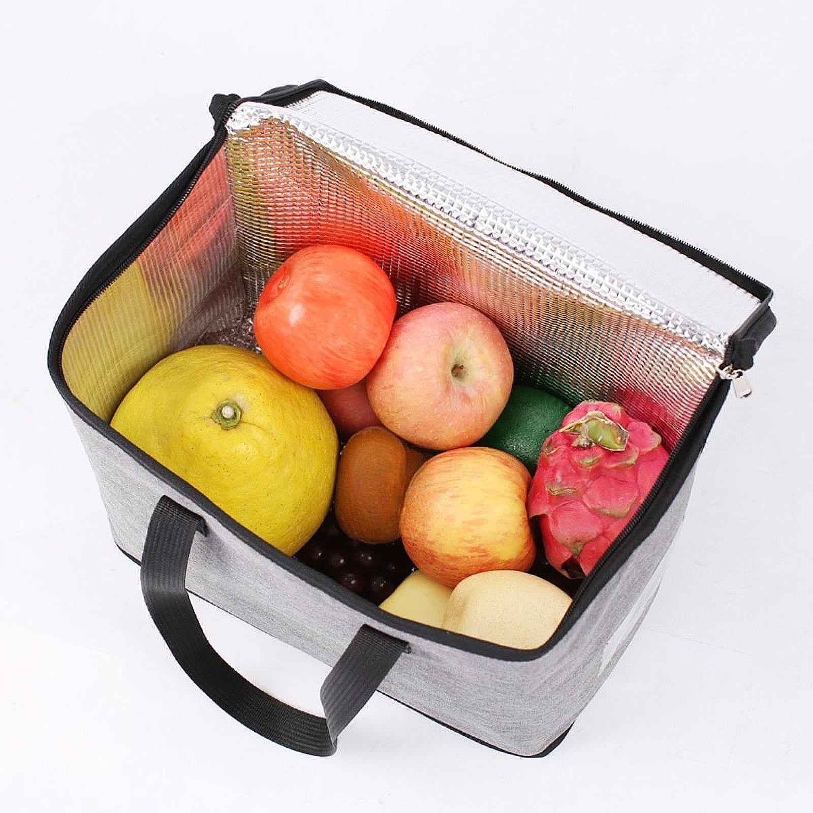 Insulated Delivery Bag Portable Pizza Warmer for Catering Restaurant Camping