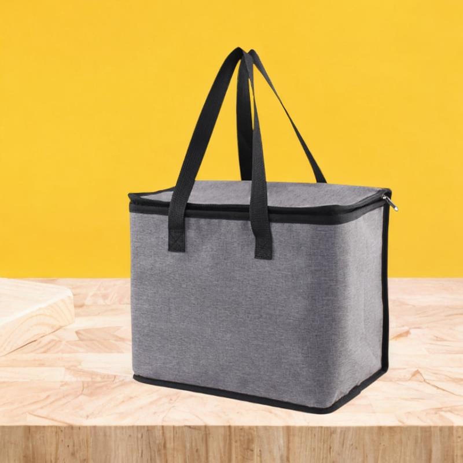 Insulated Delivery Bag Portable Pizza Warmer for Catering Restaurant Camping
