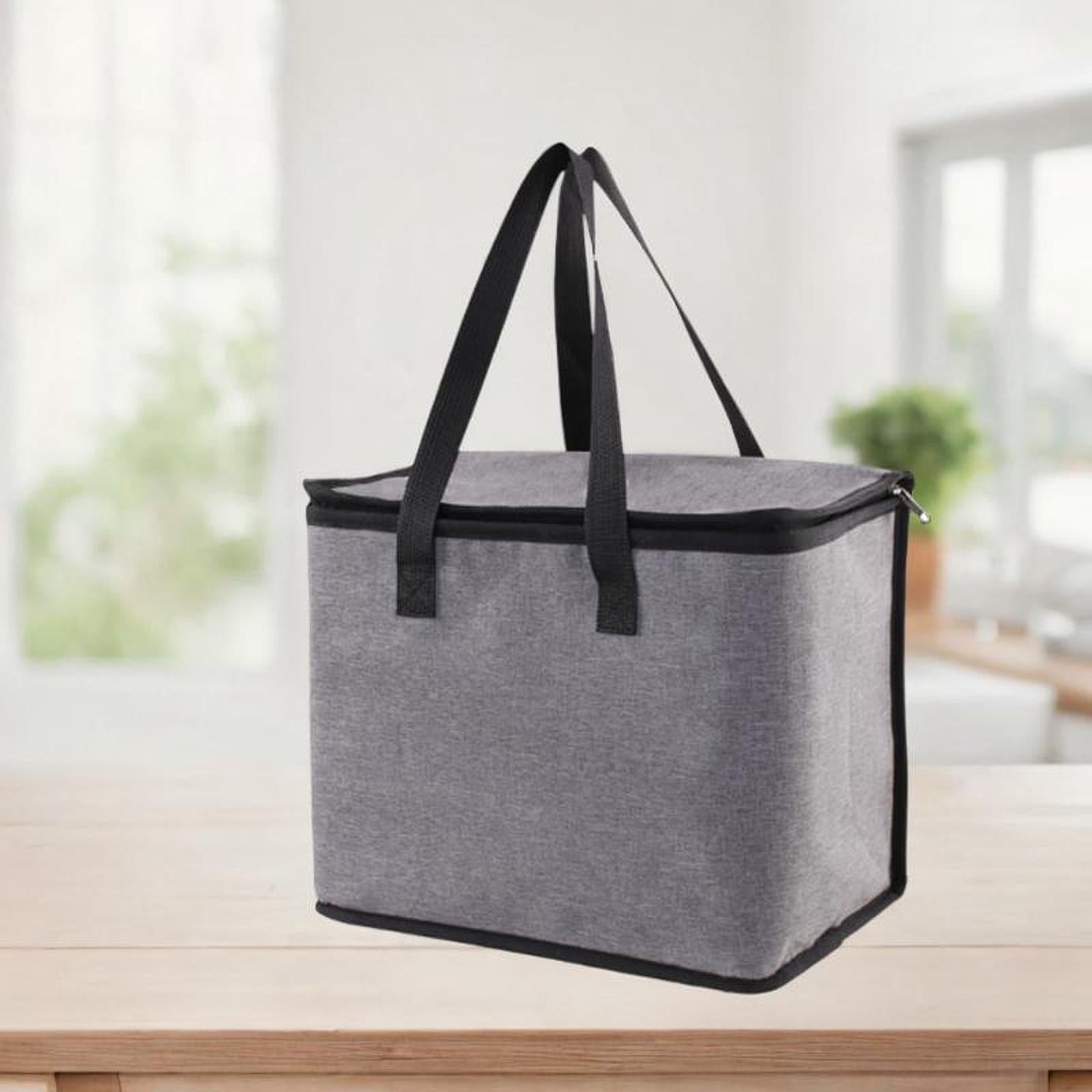 Insulated Delivery Bag Portable Pizza Warmer for Catering Restaurant Camping