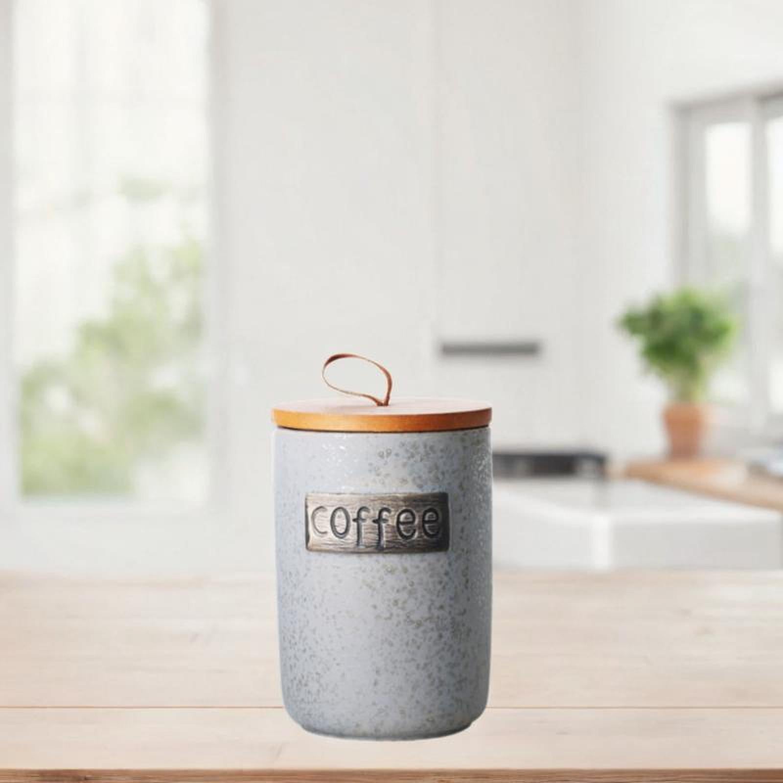 Coffee Canister Kitchen Coffee Bean Storage Container for Spice Cereal Sugar coffee