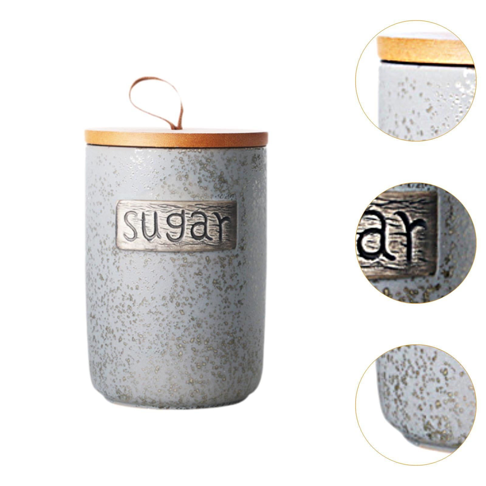 Coffee Canister Kitchen Coffee Bean Storage Container for Spice Cereal Sugar sugar