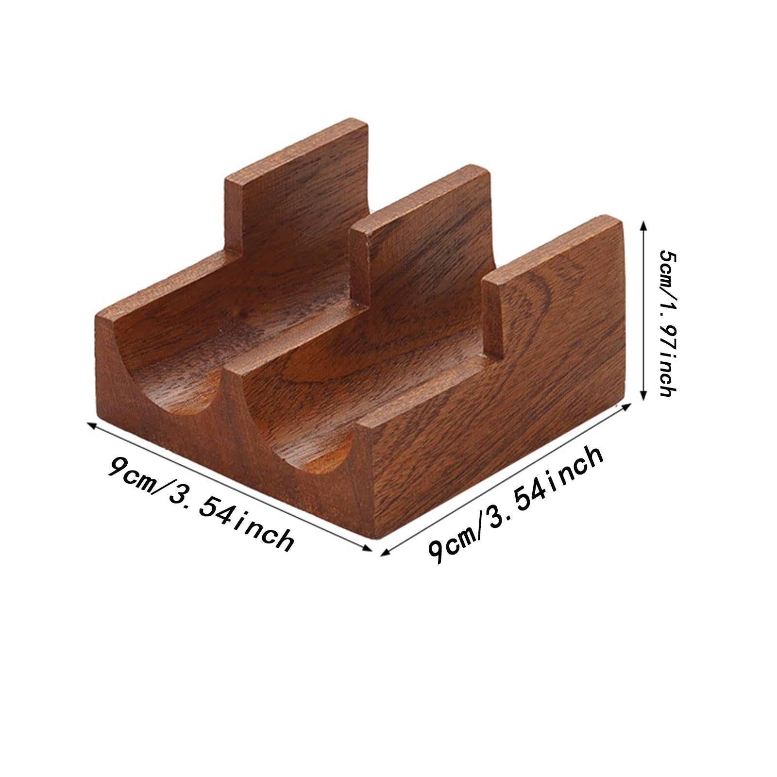 Wood Sushi Holder Sushi Hand Roll Holder for Tabletop Party Supplies Sashimi 2 Grid