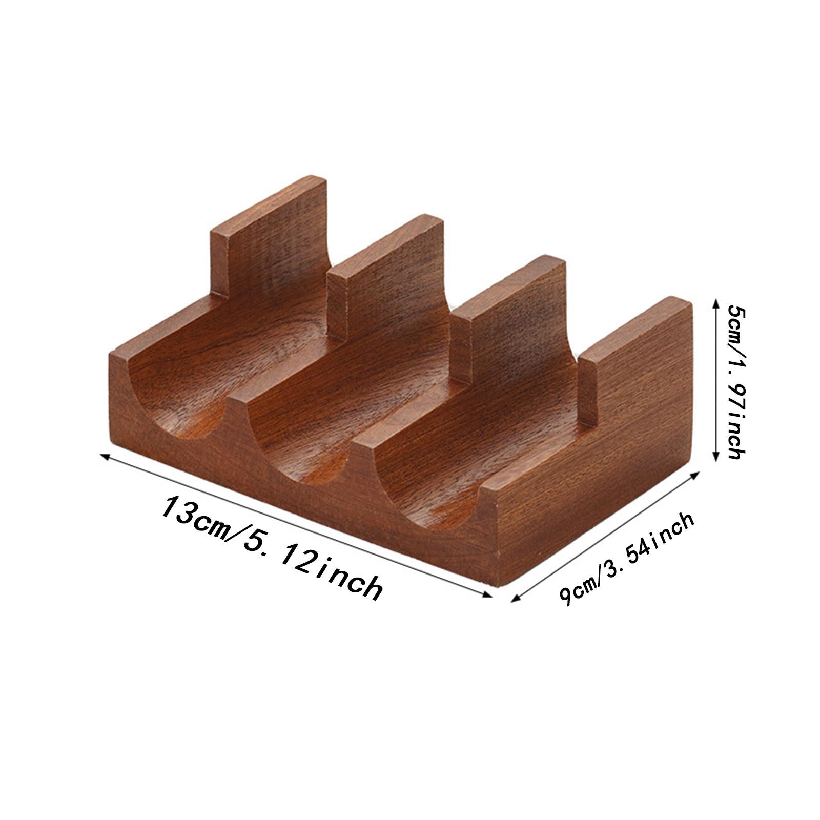 Wood Sushi Holder Sushi Hand Roll Holder for Tabletop Party Supplies Sashimi 3 Grid