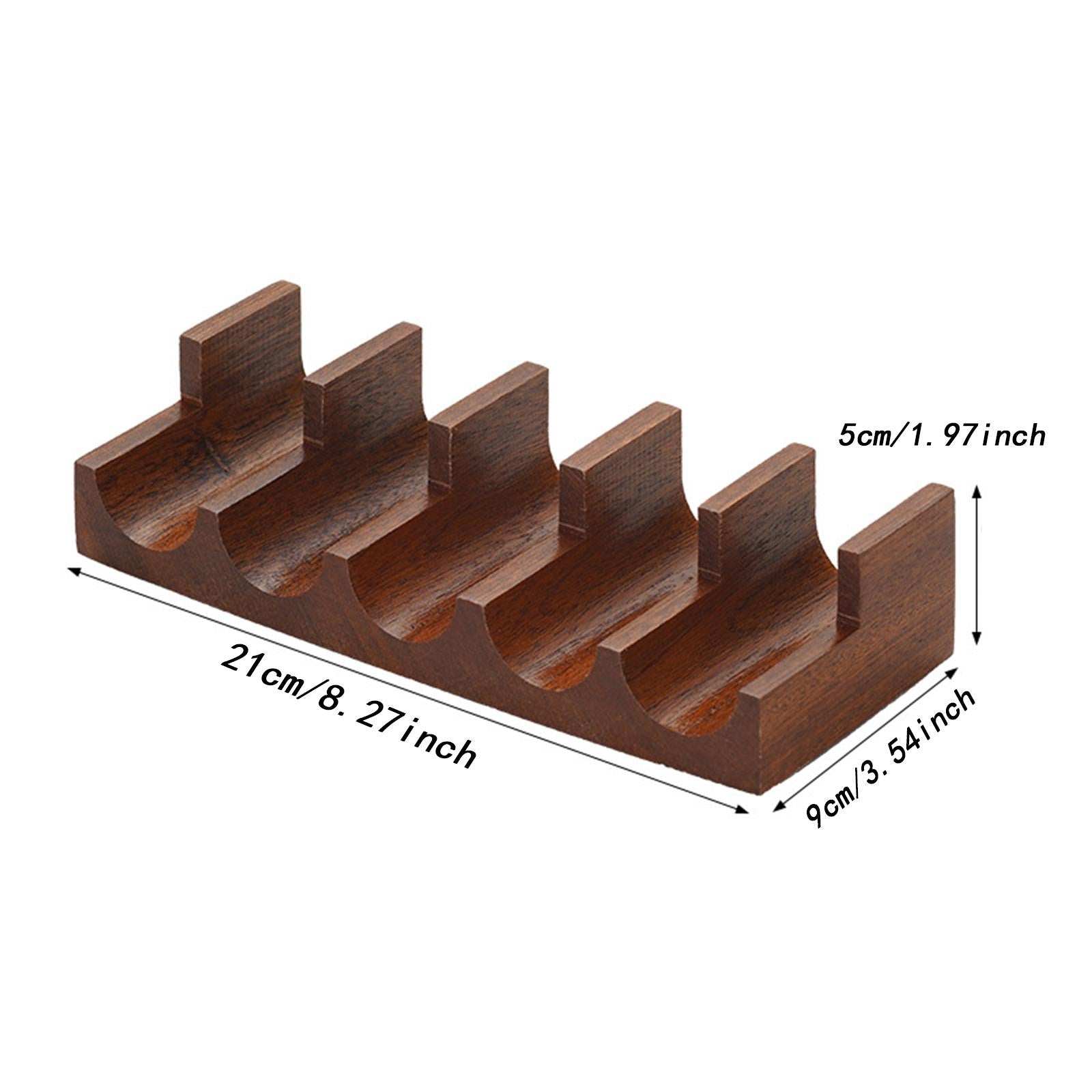 Wood Sushi Holder Sushi Hand Roll Holder for Tabletop Party Supplies Sashimi 5 Grid