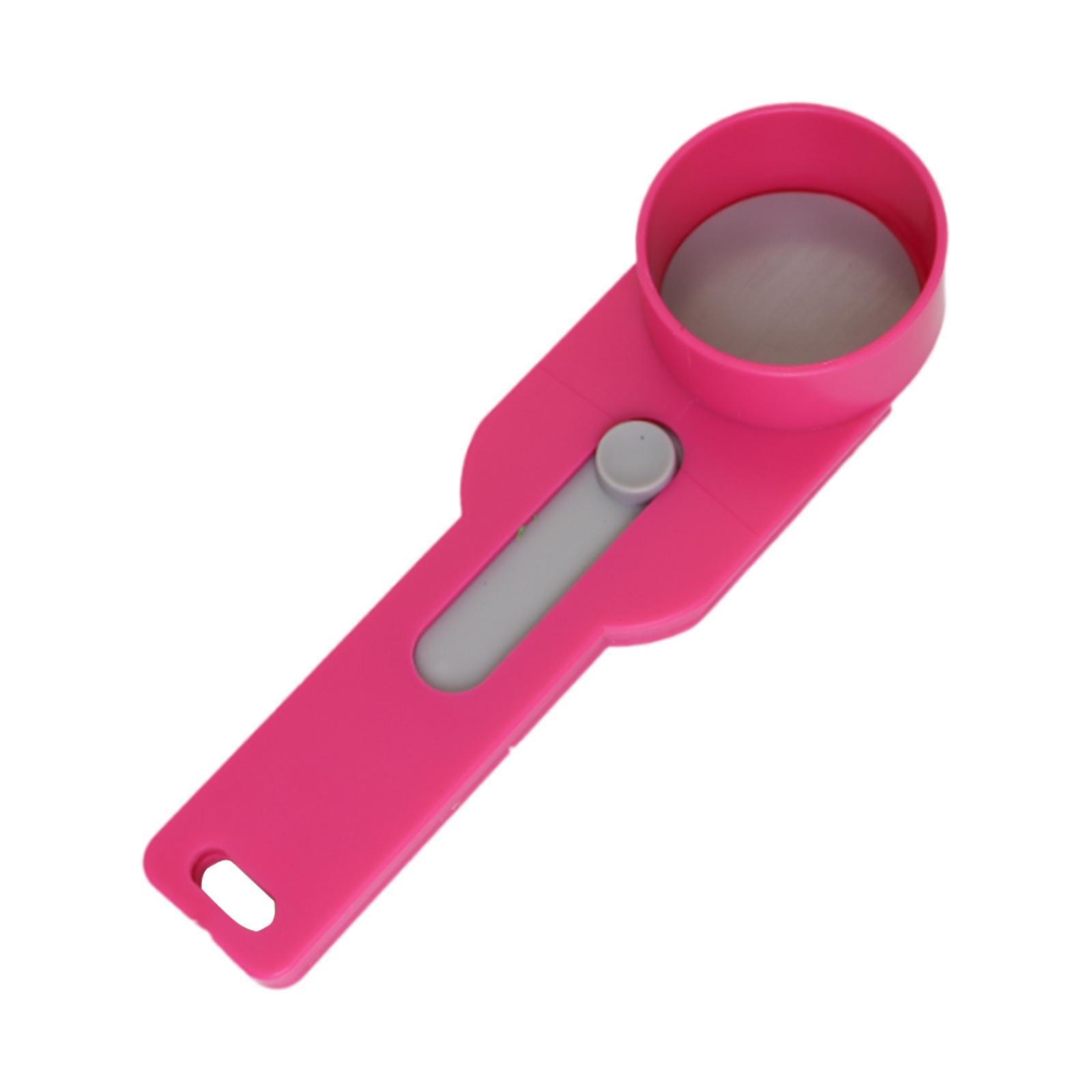 Coffee Measuring Spoon Versatile Coffee Scoop for Cup Refill Protein Powder pink
