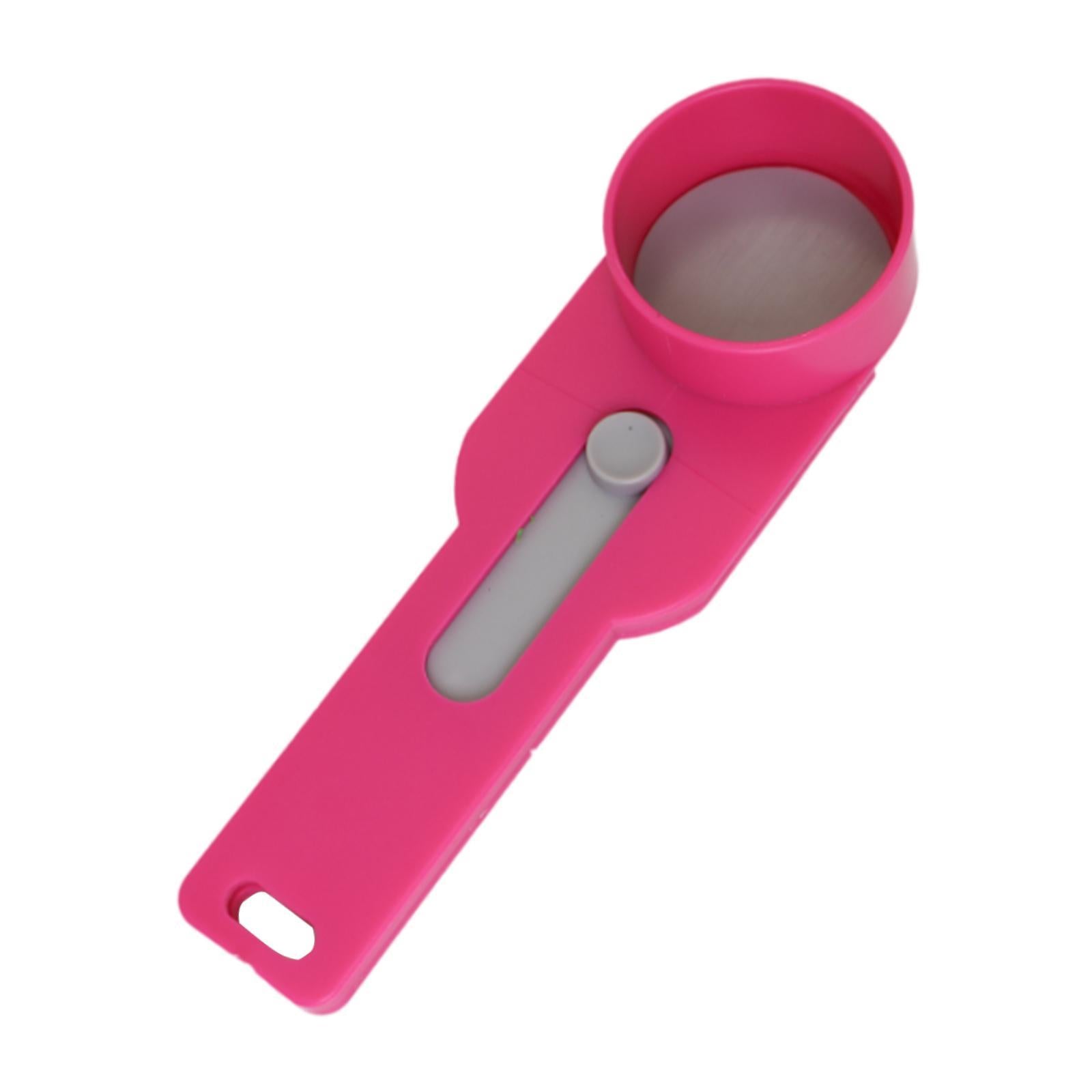 Coffee Measuring Spoon Versatile Coffee Scoop for Cup Refill Protein Powder pink