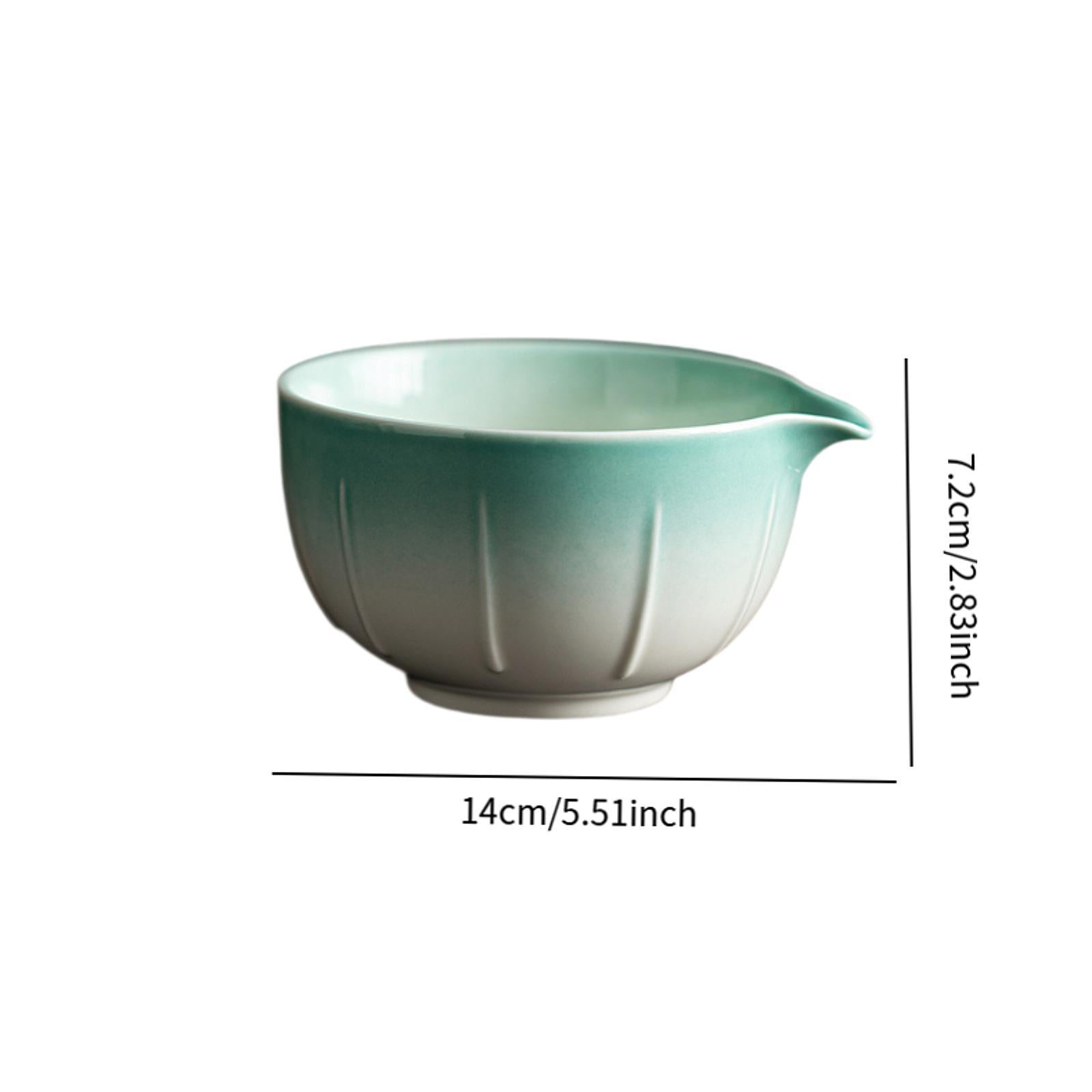 Matcha Mixing Bowl Traditional for Housewarmings Gift 14x12.6x7.2cm Handmade Style A