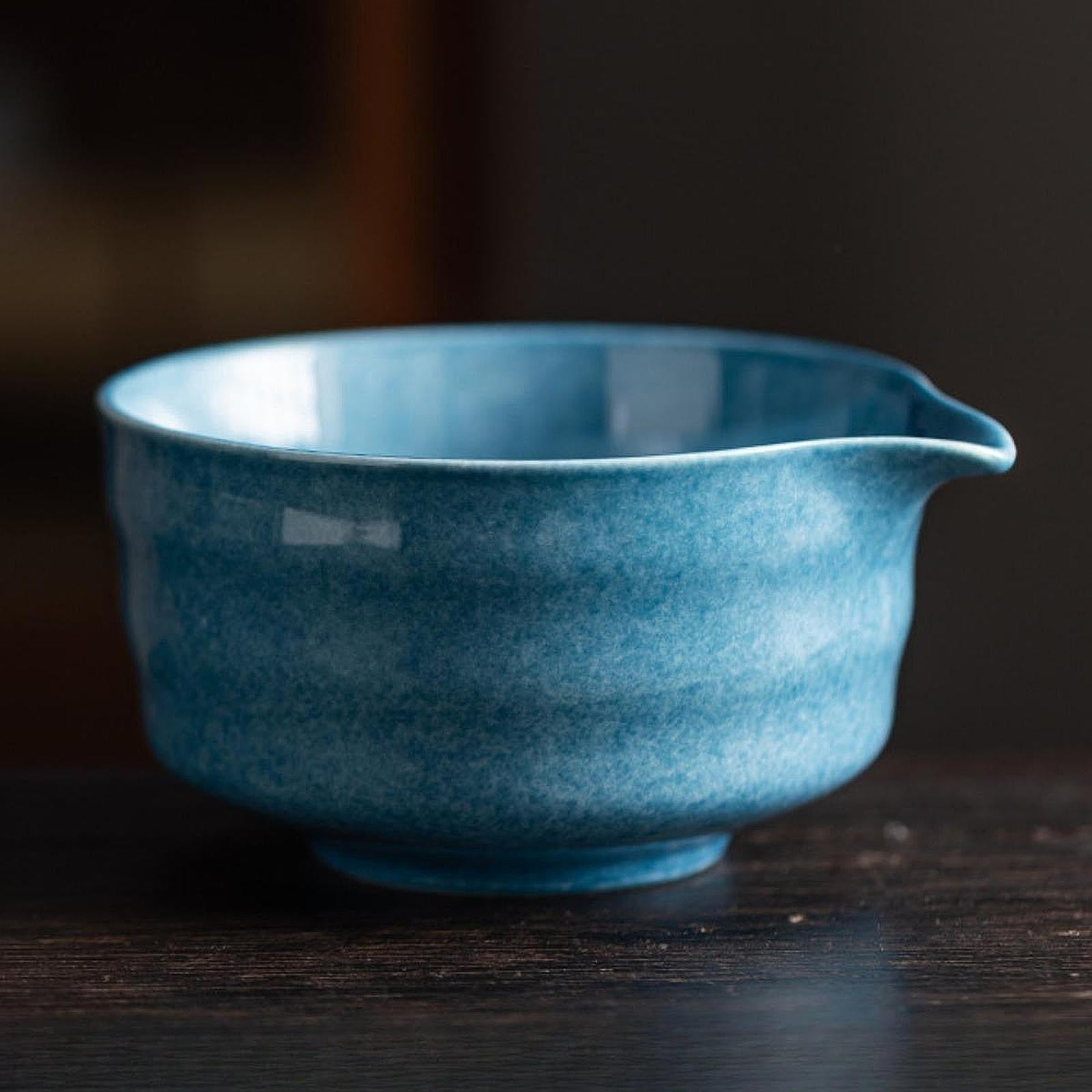 Matcha Mixing Bowl Traditional for Housewarmings Gift 14x12.6x7.2cm Handmade Style D