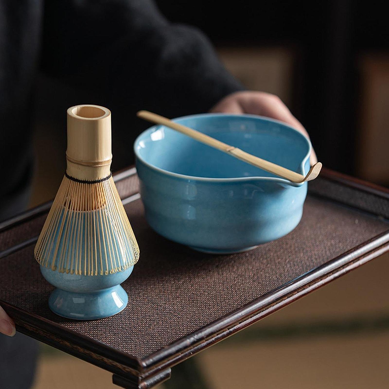 Matcha Mixing Bowl Traditional for Housewarmings Gift 14x12.6x7.2cm Handmade Style D