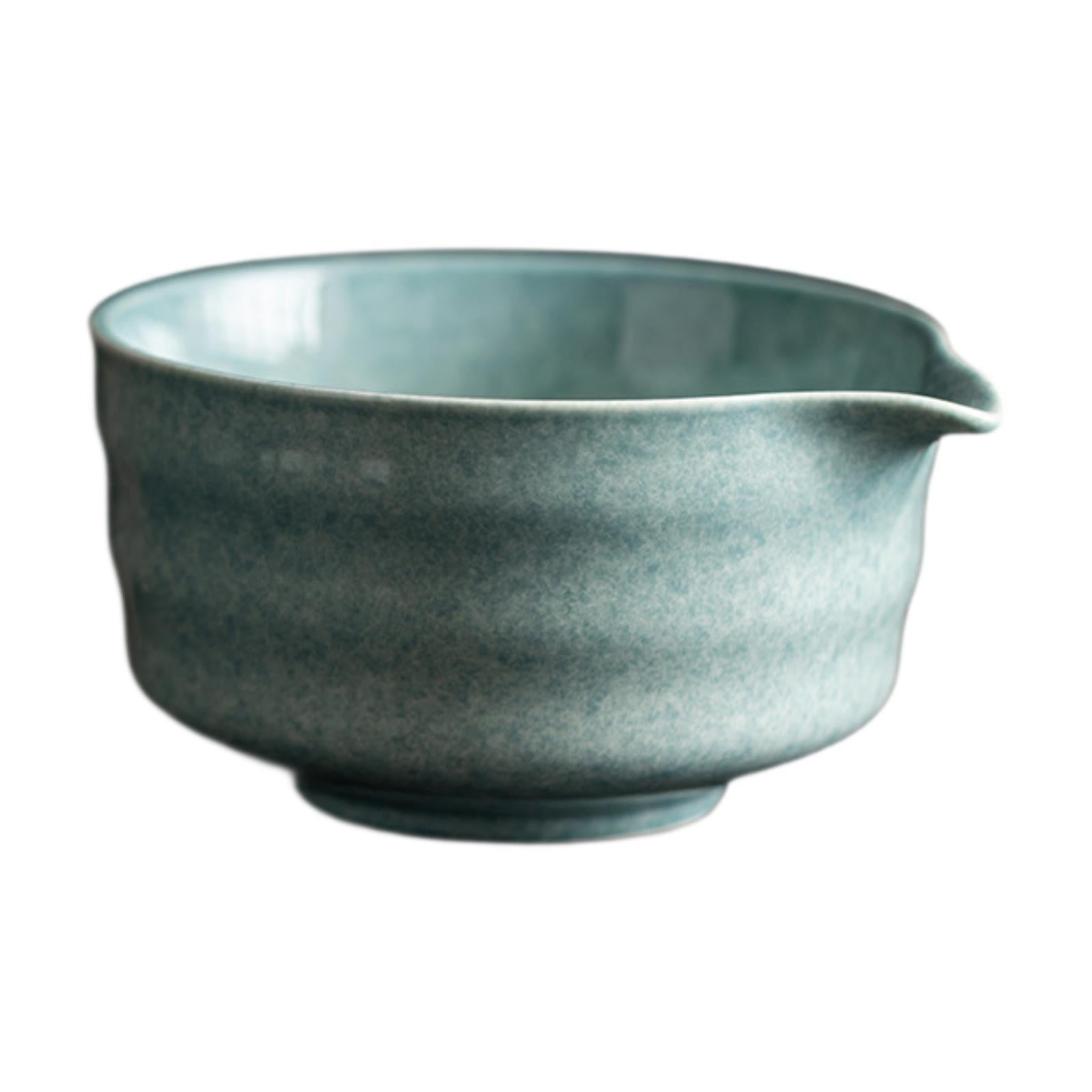 Matcha Mixing Bowl Traditional for Housewarmings Gift 14x12.6x7.2cm Handmade Style E