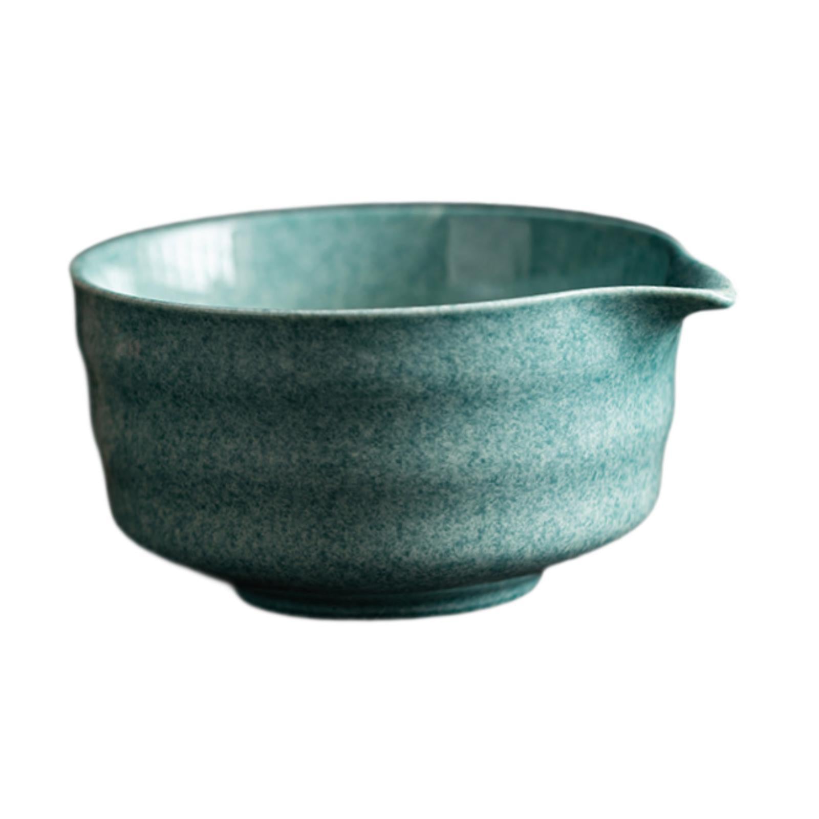 Matcha Mixing Bowl Traditional for Housewarmings Gift 14x12.6x7.2cm Handmade Style F
