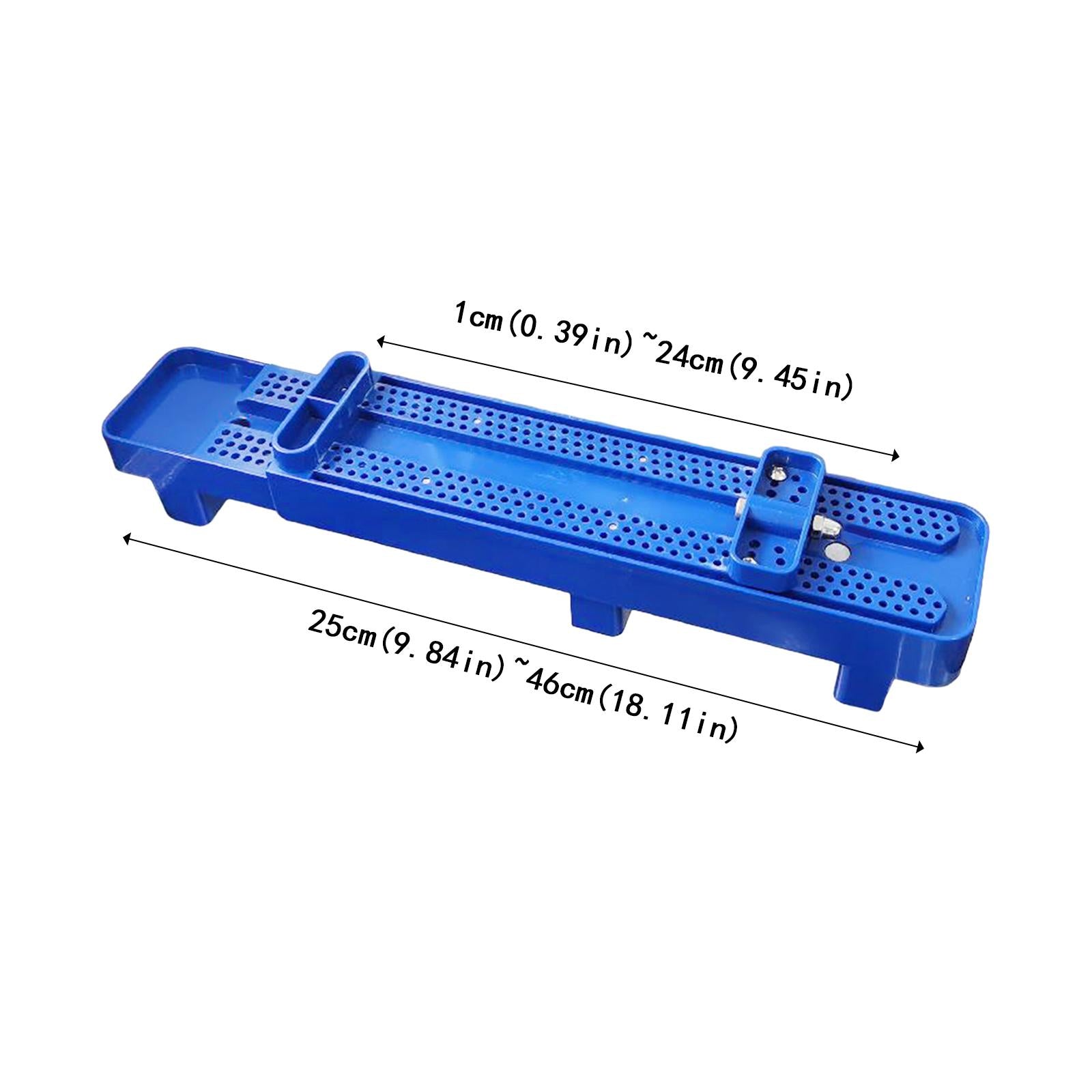 Sharpening Stone Holder Base Quick Clamp for Grinding Stone Grindstone Stand Blue