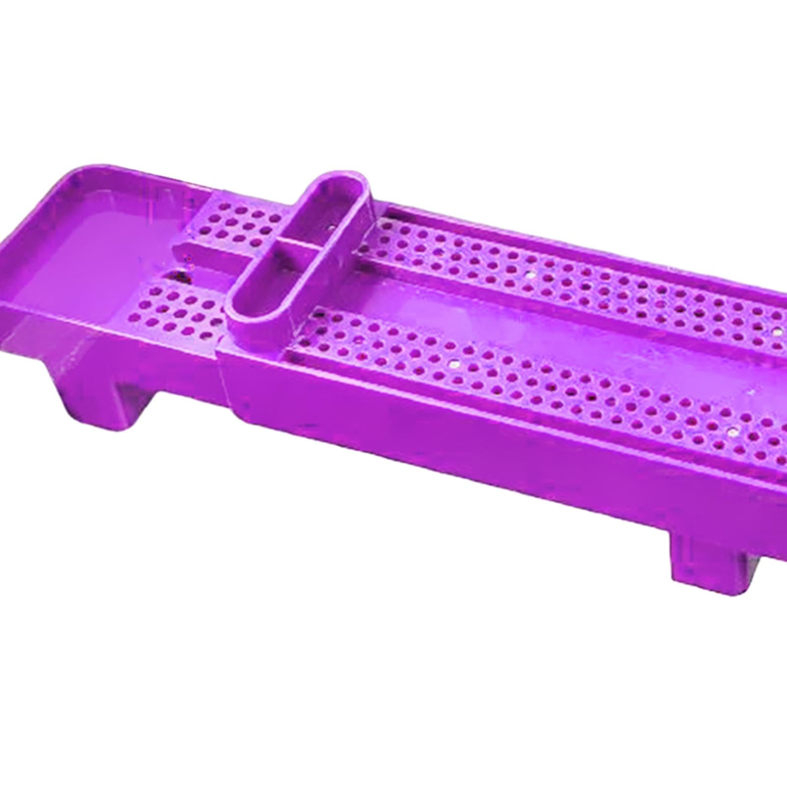 Sharpening Stone Holder Base Quick Clamp for Grinding Stone Grindstone Stand Violet