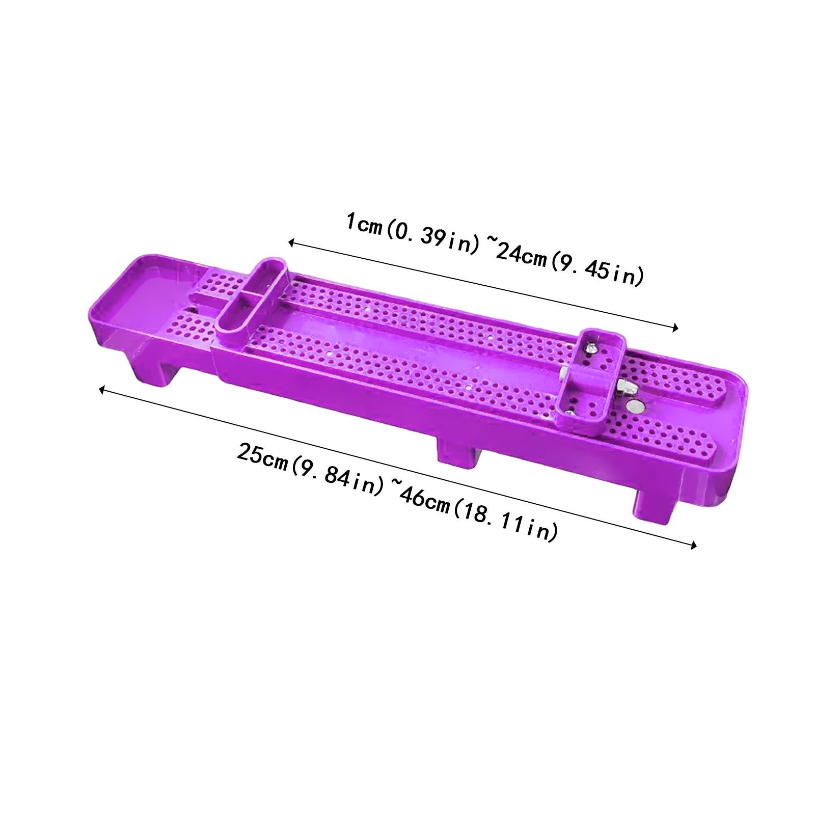 Sharpening Stone Holder Base Quick Clamp for Grinding Stone Grindstone Stand Violet