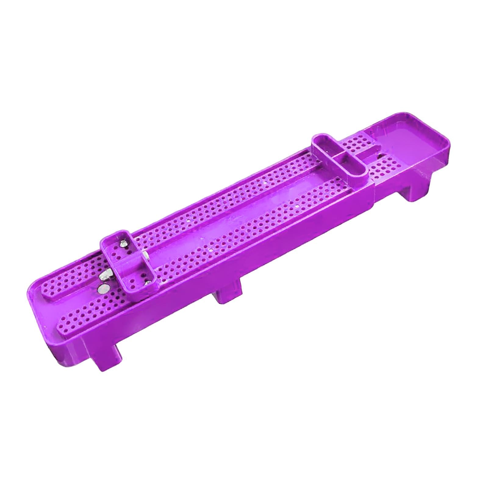 Sharpening Stone Holder Base Quick Clamp for Grinding Stone Grindstone Stand Violet