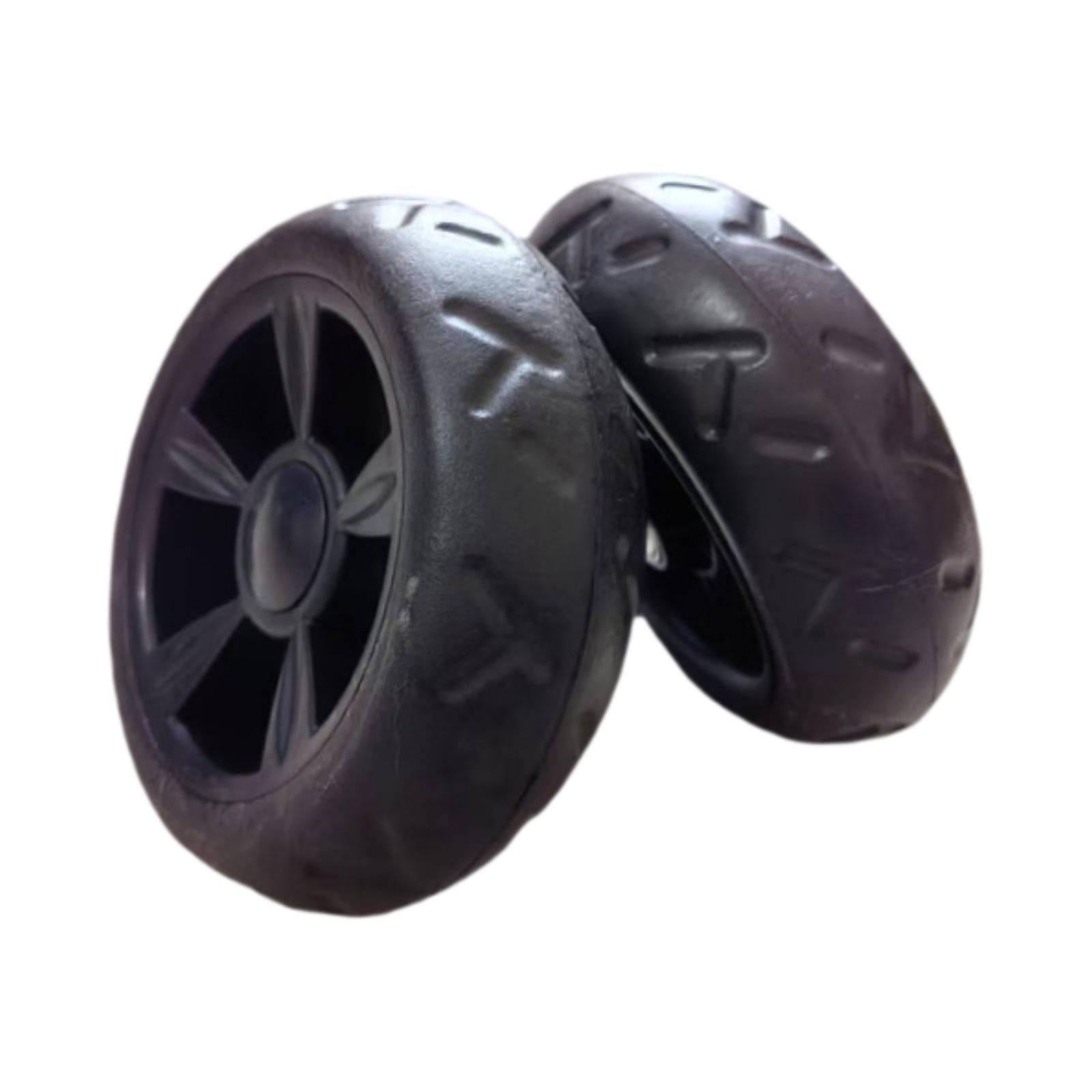 2x Shopping Wheels Multifunction Practical Silent Lightweight Replacing