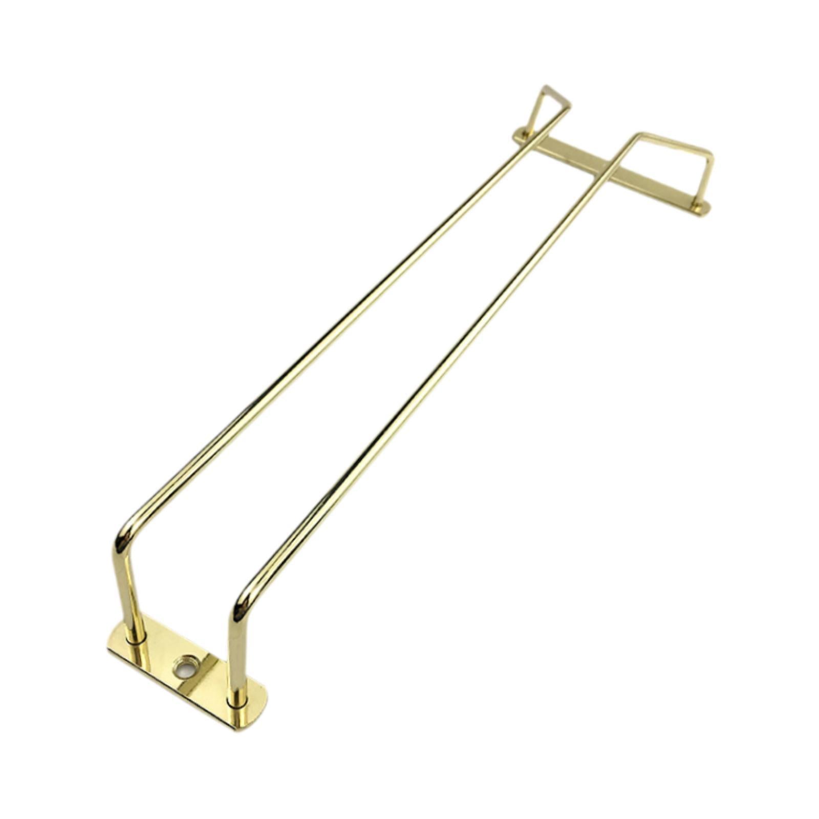 Under Cabinet Wine Glass Holder Glass Storage Hanger for Cabinet Dining Room