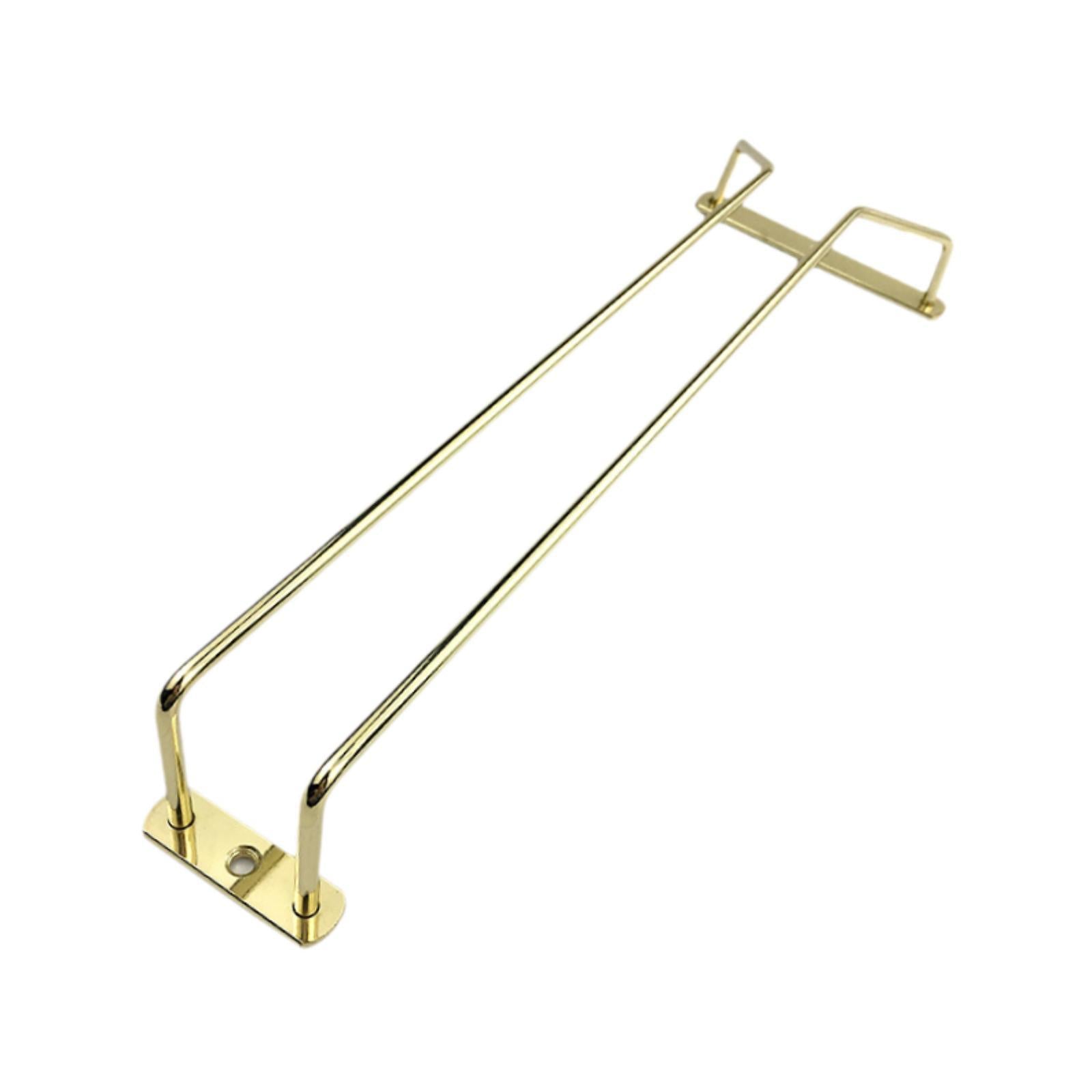 Under Cabinet Wine Glass Holder Glass Storage Hanger for Cabinet Dining Room