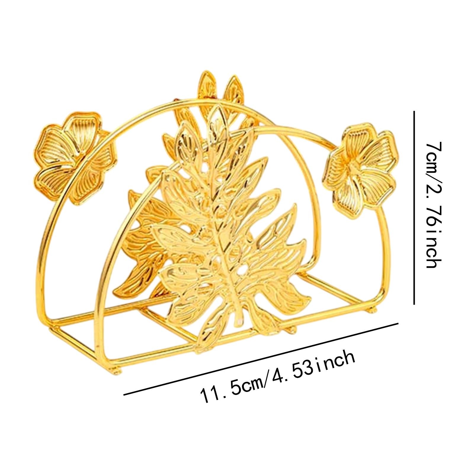 Upright Napkin Holder Home Decor Iron for Wedding Party Kitchen Dining Table Style A