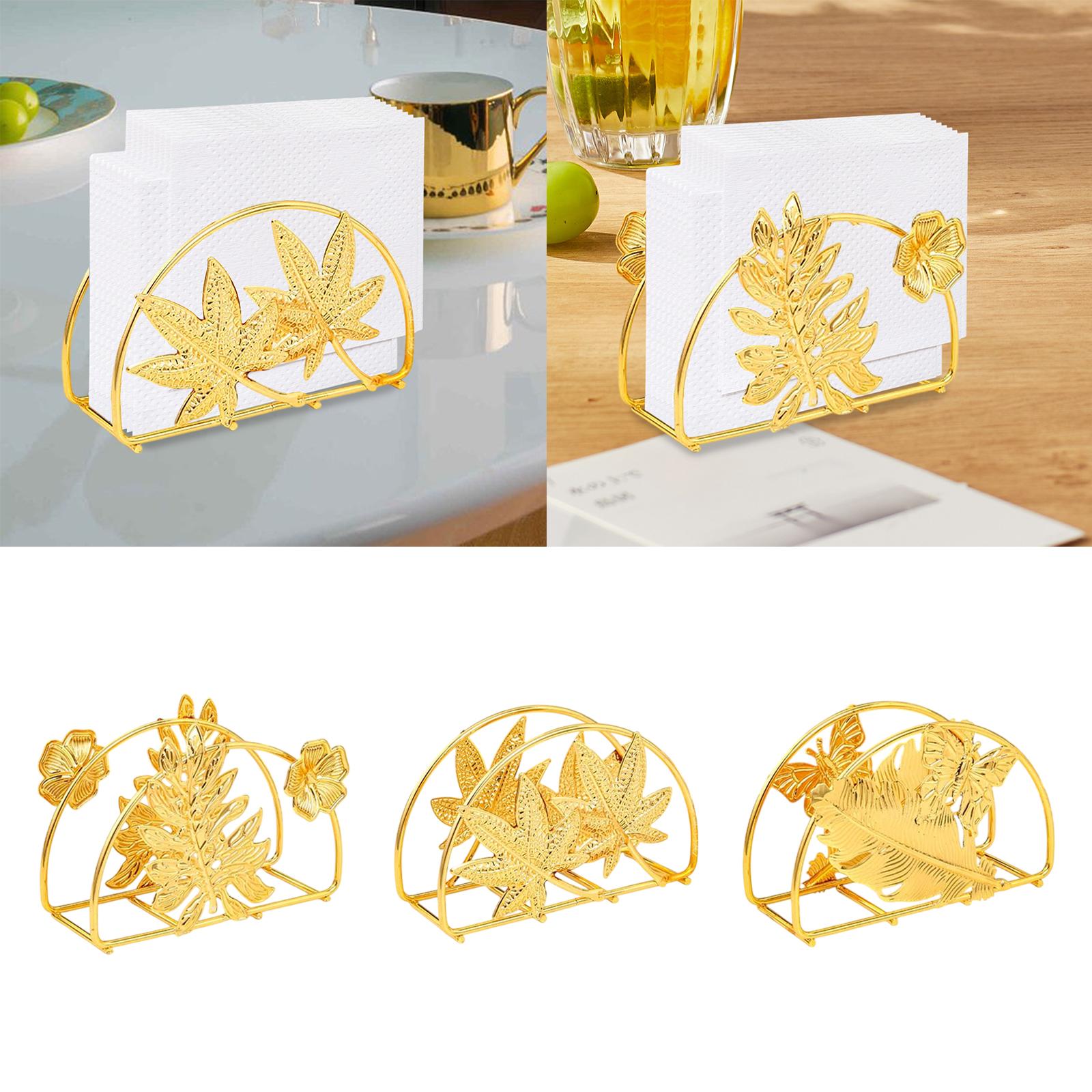 Upright Napkin Holder Home Decor Iron for Wedding Party Kitchen Dining Table Style A