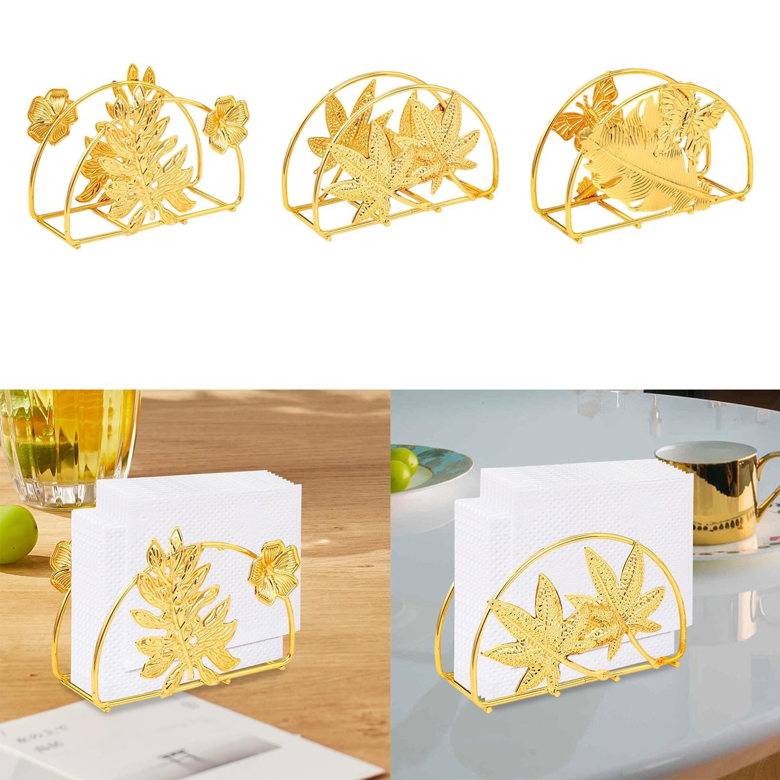 Upright Napkin Holder Home Decor Iron for Wedding Party Kitchen Dining Table Style A