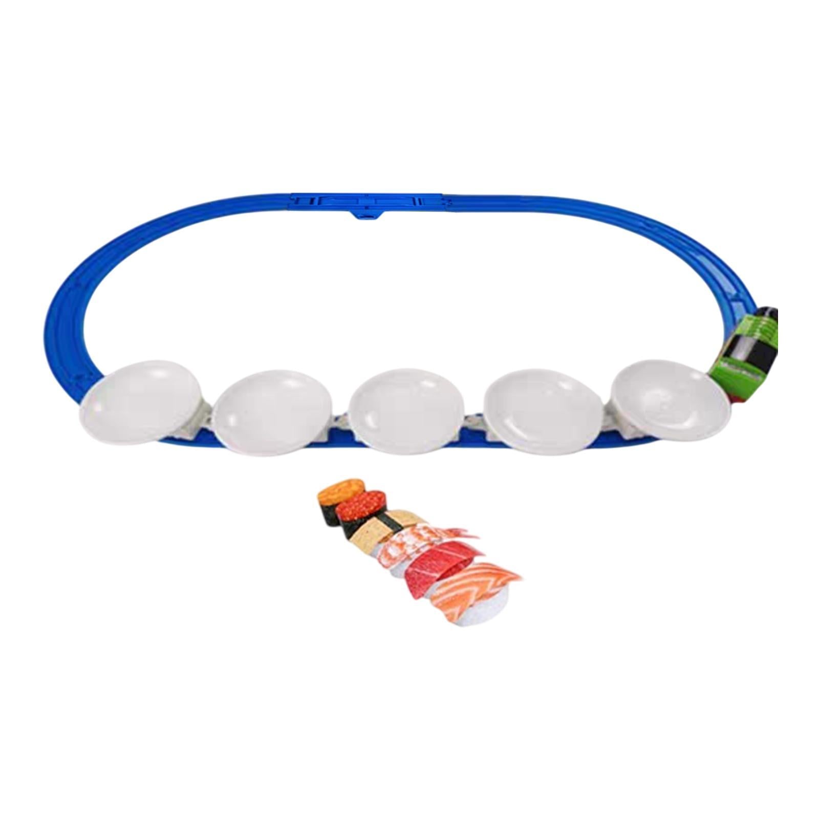 Sushi Train Toys Railway Train Electric Train Toy for Party Favors Boys Girl Green Car