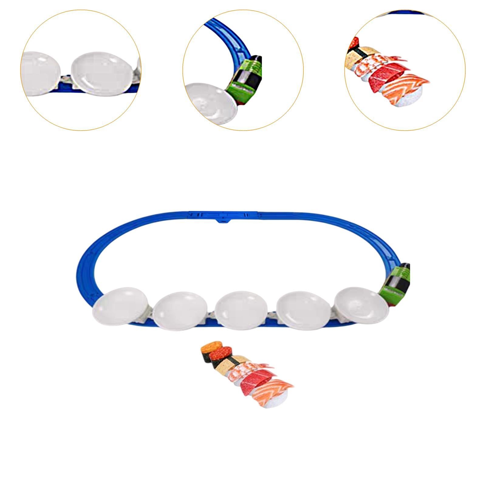 Sushi Train Toys Railway Train Electric Train Toy for Party Favors Boys Girl Green Car