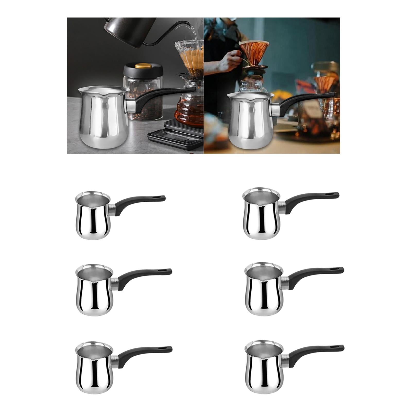 Turkish Coffee Pot Milk Warmer for Delicious Daily Stovetop 250 ml