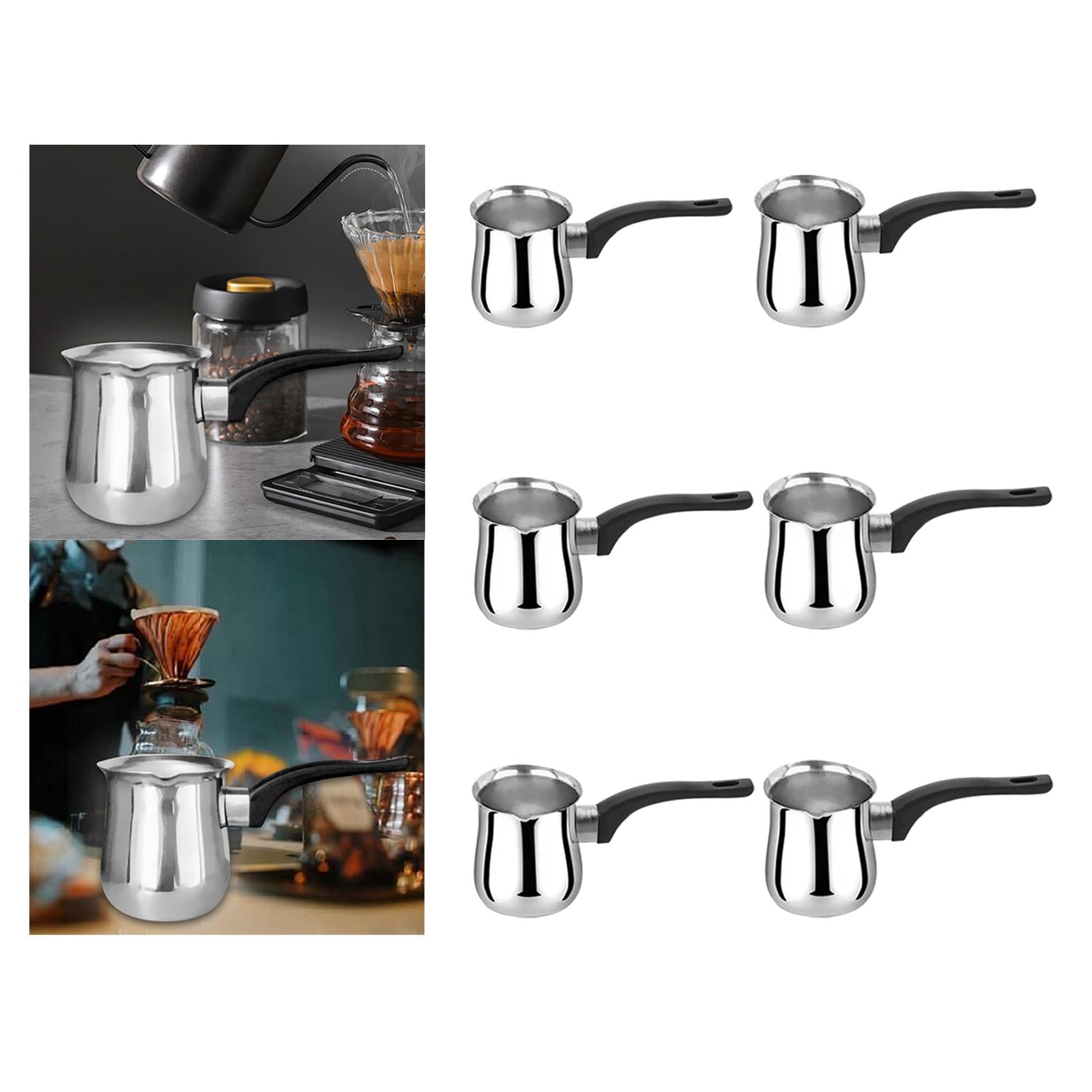 Turkish Coffee Pot Milk Warmer for Delicious Daily Stovetop 250 ml