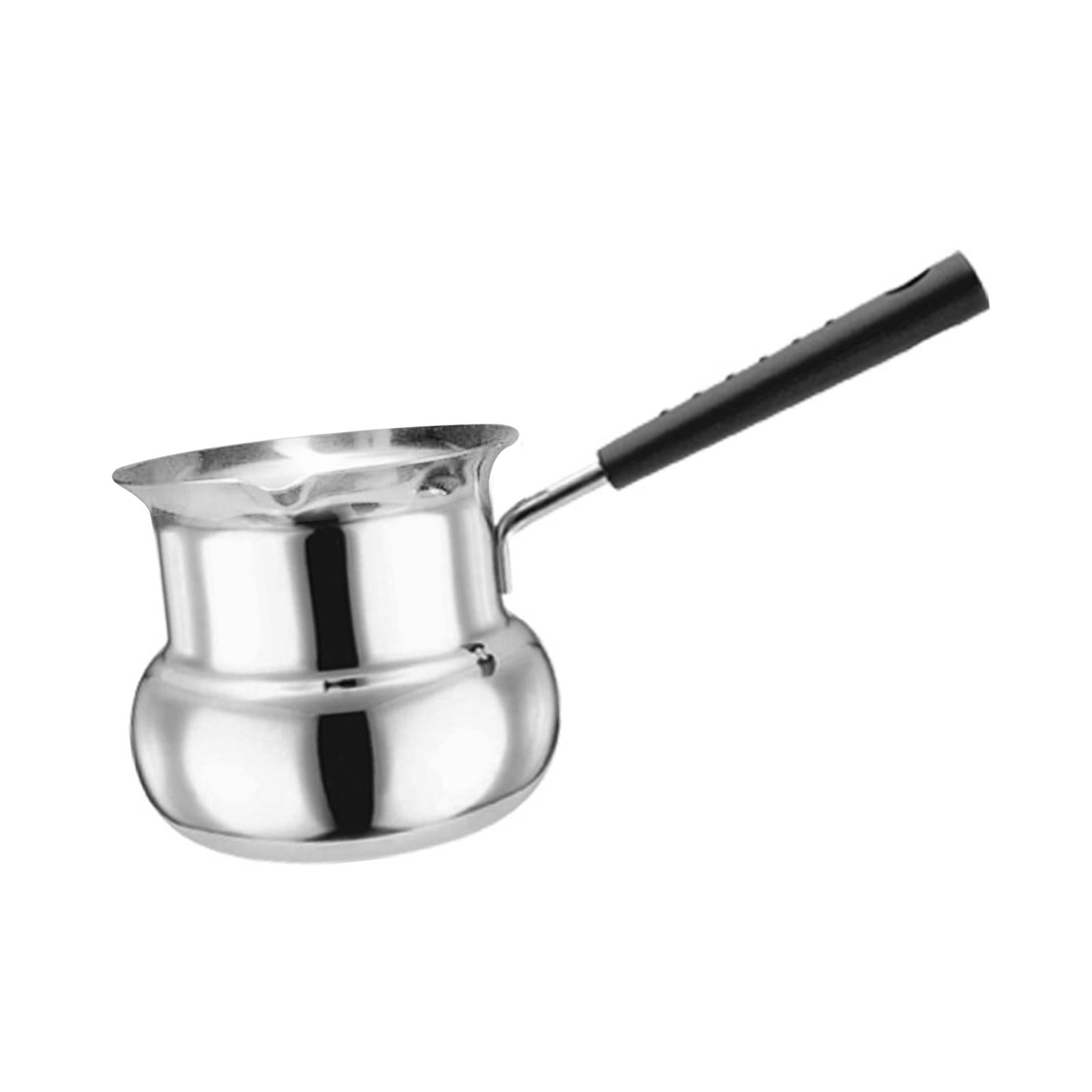 Coffee Pot Teapot Milk Warming Pot for Delicious Daily Travel Camping 391 ml
