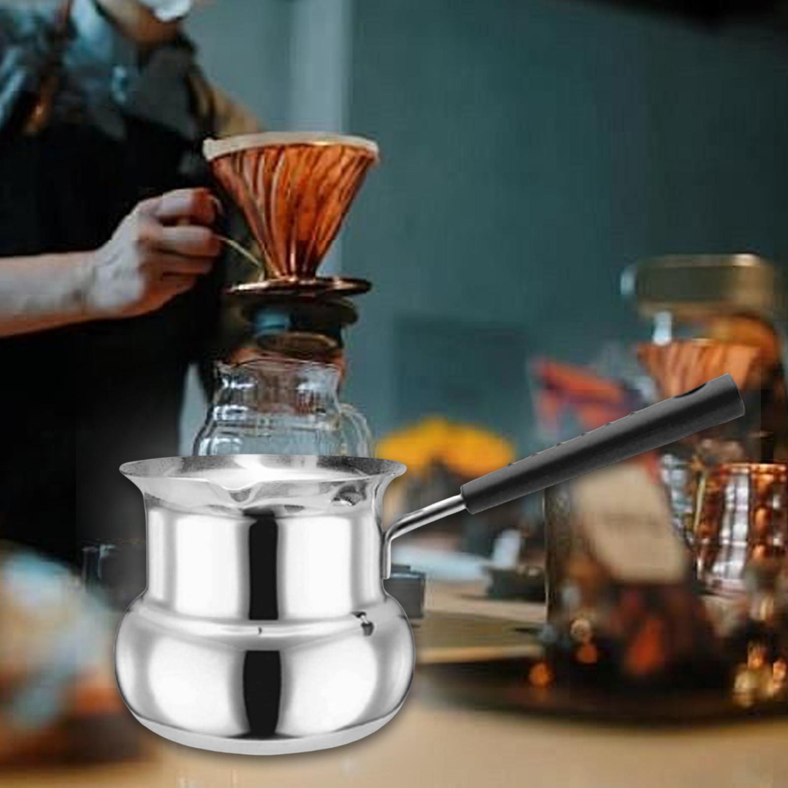 Coffee Pot Teapot Milk Warming Pot for Delicious Daily Travel Camping 940 ml