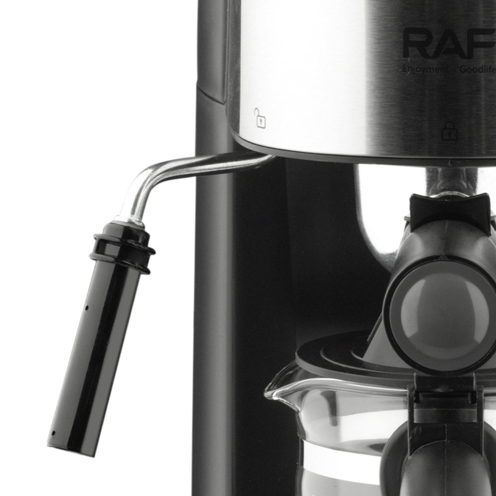 Italian Coffee Maker Compact 1-4 Cup Espresso and Cappuccino Machine