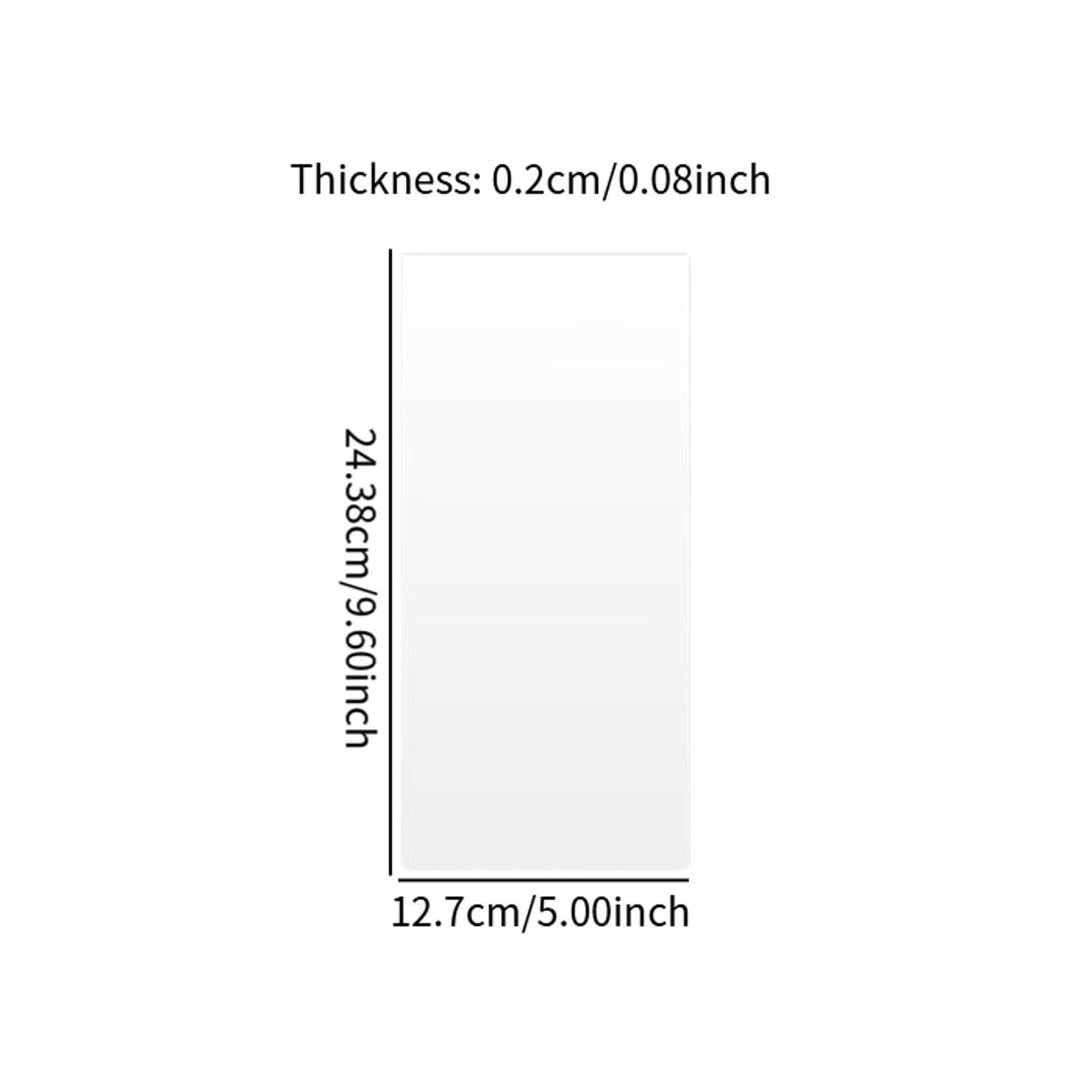 Cake Scraper Flexible Pastry Cutter Cream Decoration Kitchen DIY Baking Tool 24.38x12.7x0.2cm
