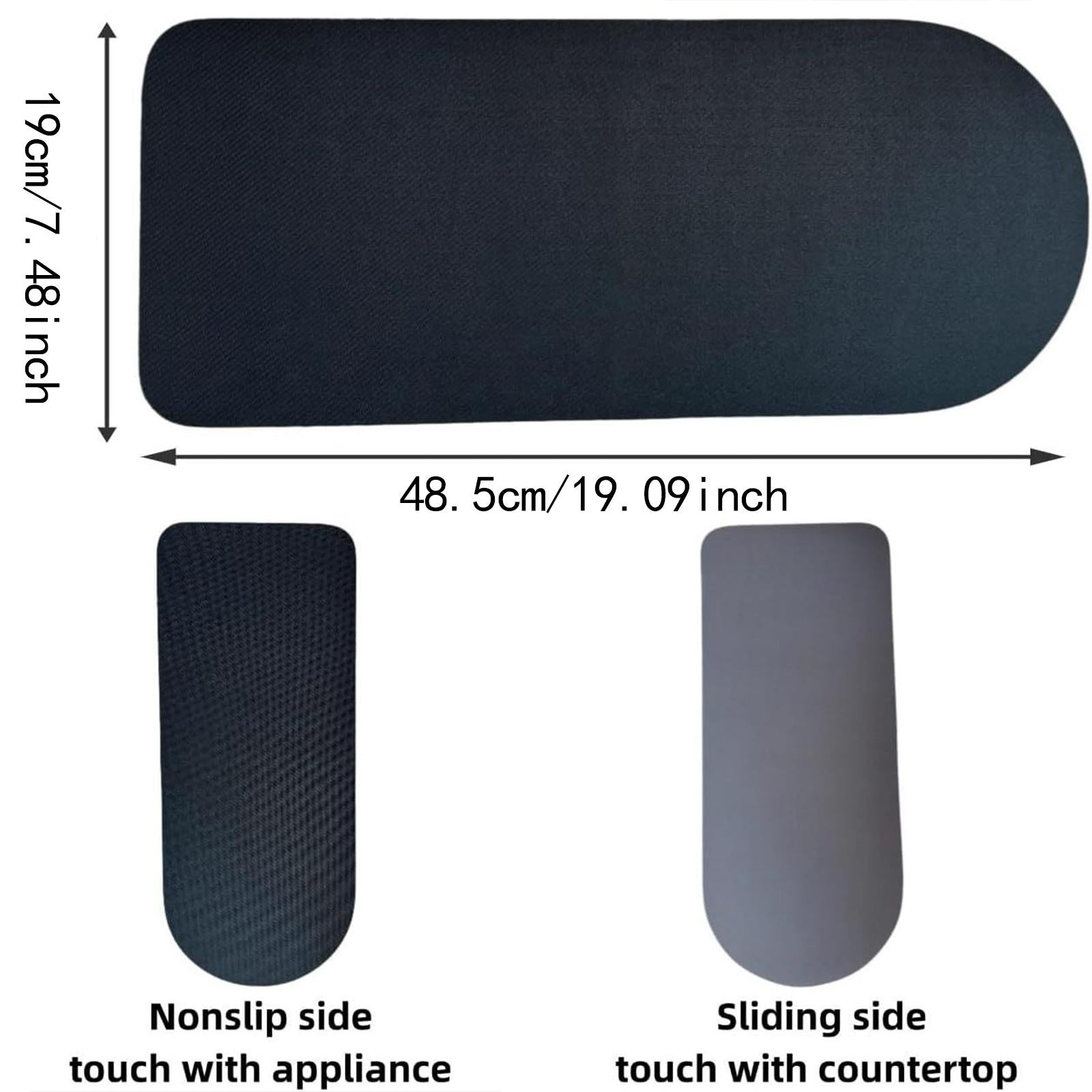 Slushie Machine Sliding Pad Water Resistant for Home Kitchen Appliances Bar 48.5cmx19cm