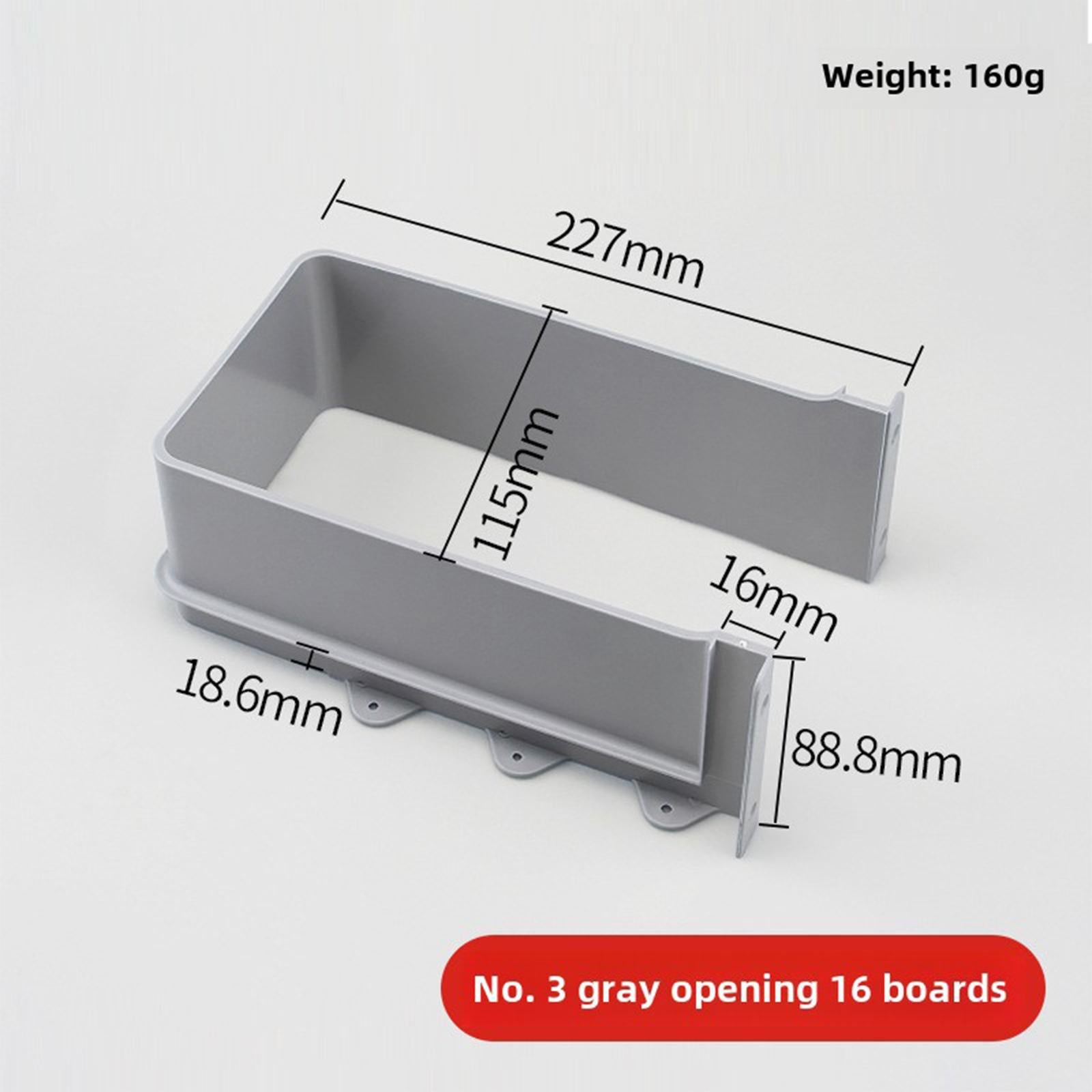 U Shape Under Sink Basin Drain Pipe Cover Sturdy for Bottom Drainage Grommet Height 8.88 cm