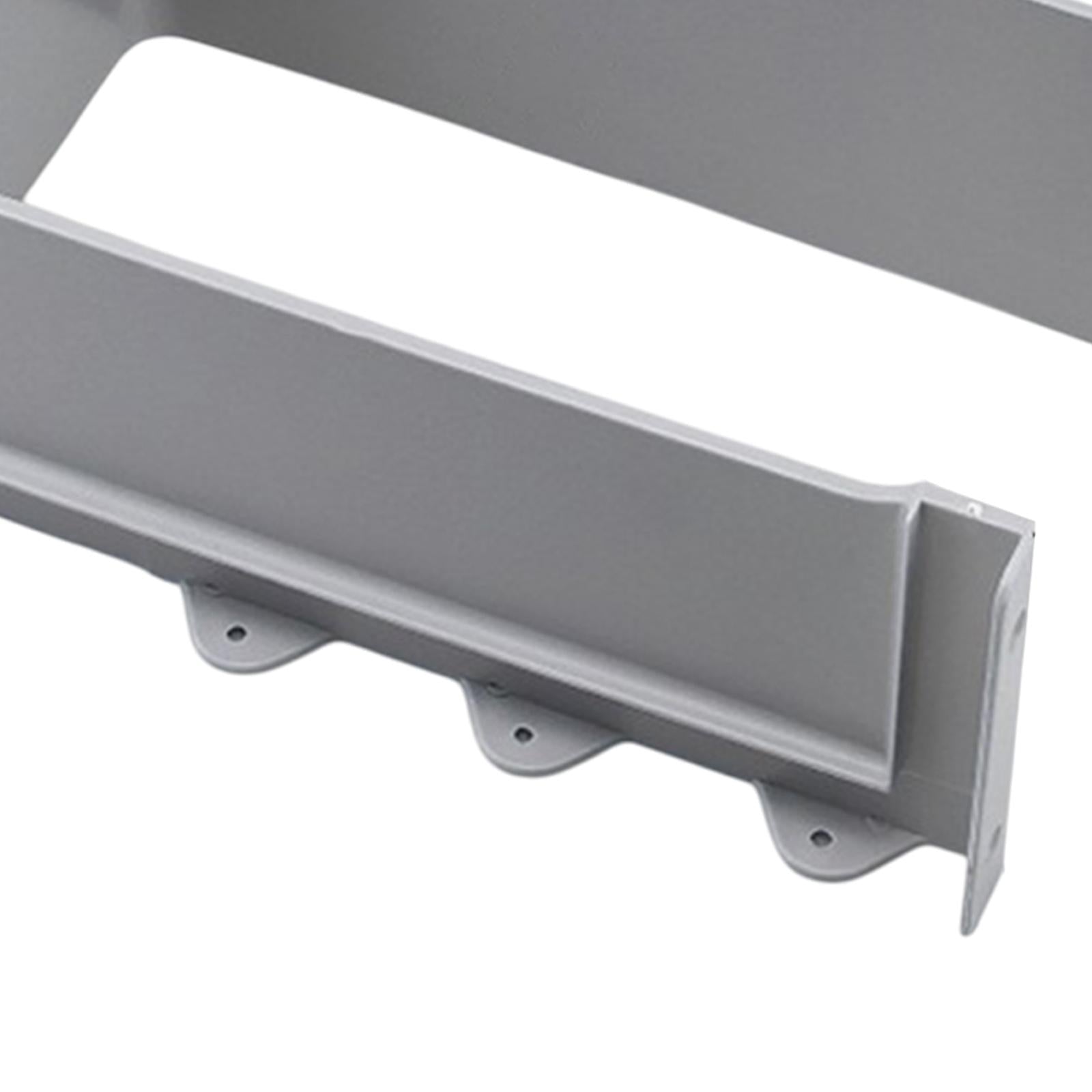 U Shape Under Sink Basin Drain Pipe Cover Sturdy for Bottom Drainage Grommet Height 9.07 cm