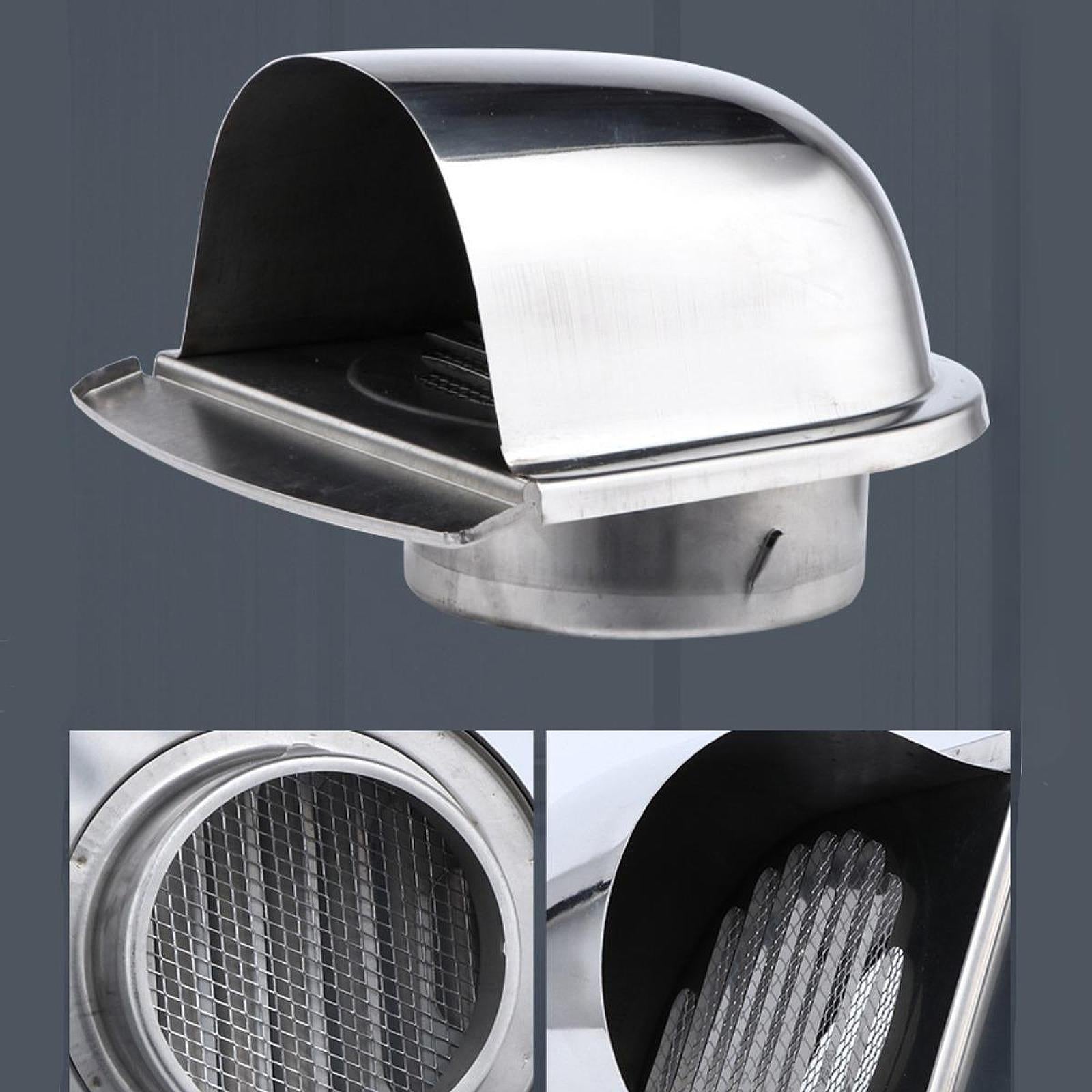 Stainless Steel Air Vent Supplies Dryer Vent Cover for Air Conditioner Units L