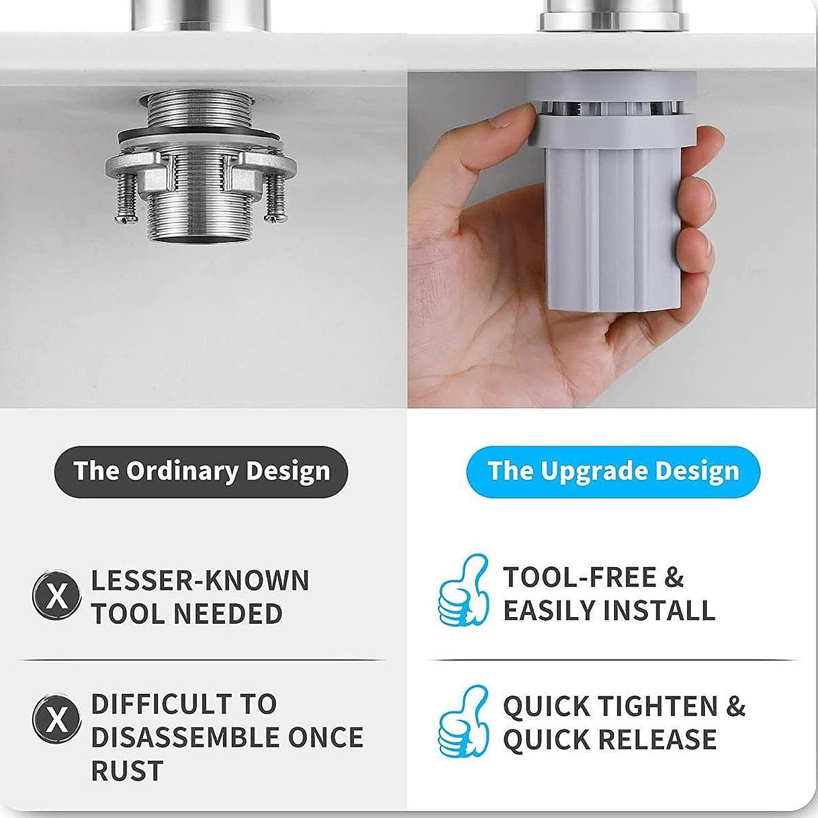 Faucet Coupling Nut Sturdy Directly Replace Faucet Shanks Fixing Accessories