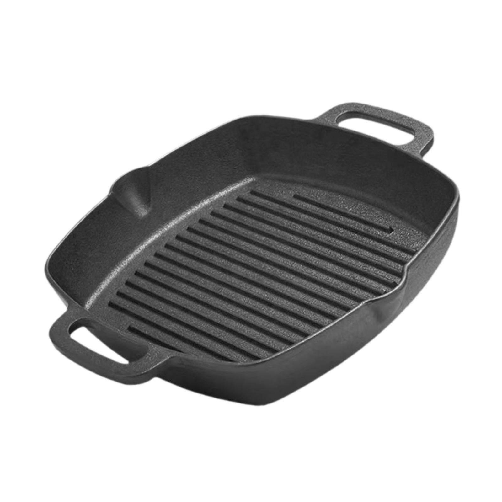 Barbecue Grill Plate Practical Steak Pan for Kitchen Indoor Outdoor Pancakes